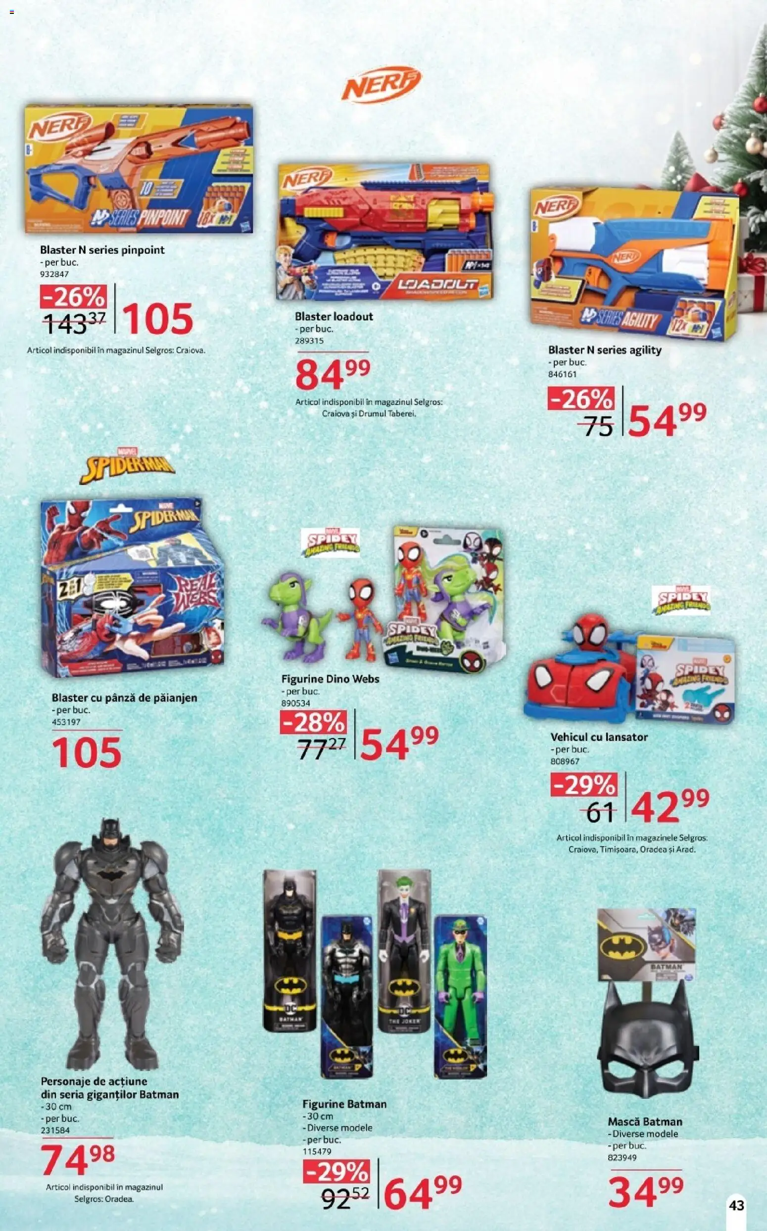 Catalog Selgros 14 Noiembrie - 4 Decembrie 2025 | Pagina 43