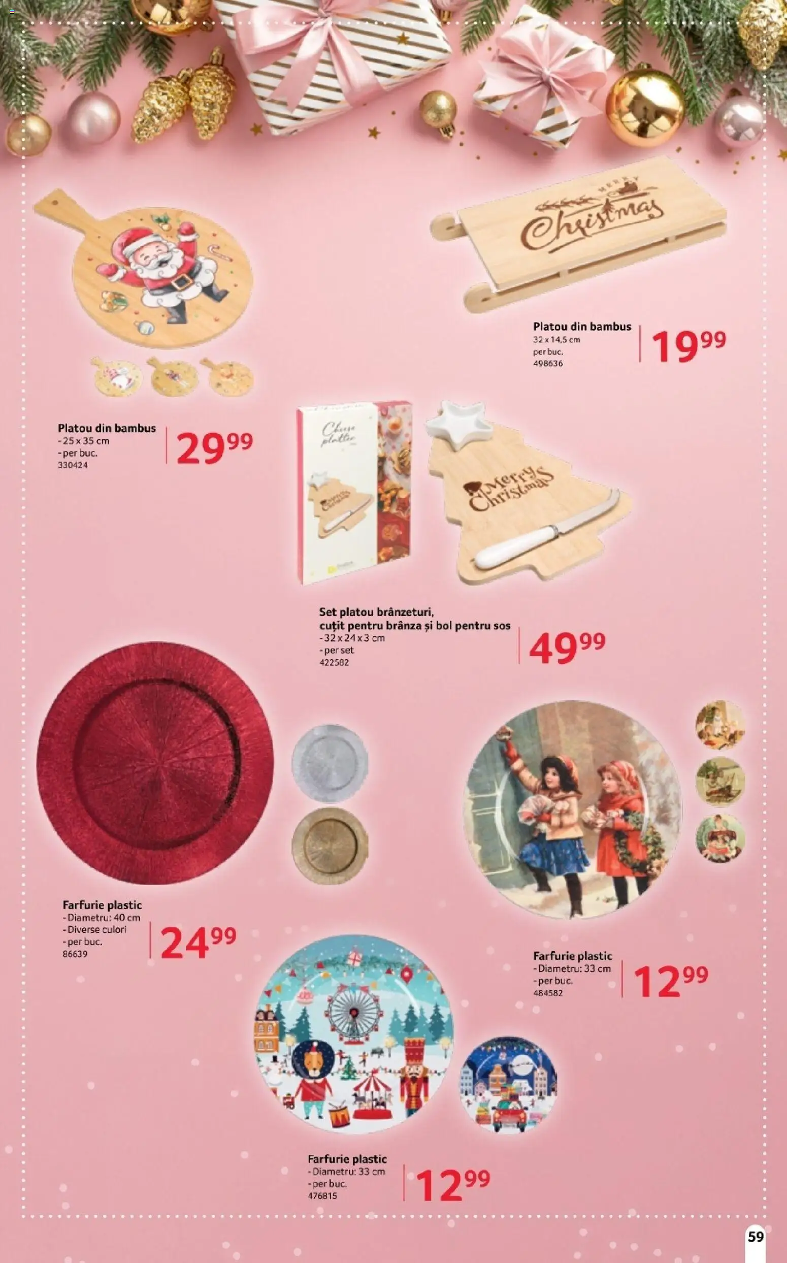 Catalog Selgros 14 Noiembrie - 4 Decembrie 2025 | Pagina 59 | Produse: Cuțit, Farfurie, Brânză, Sos