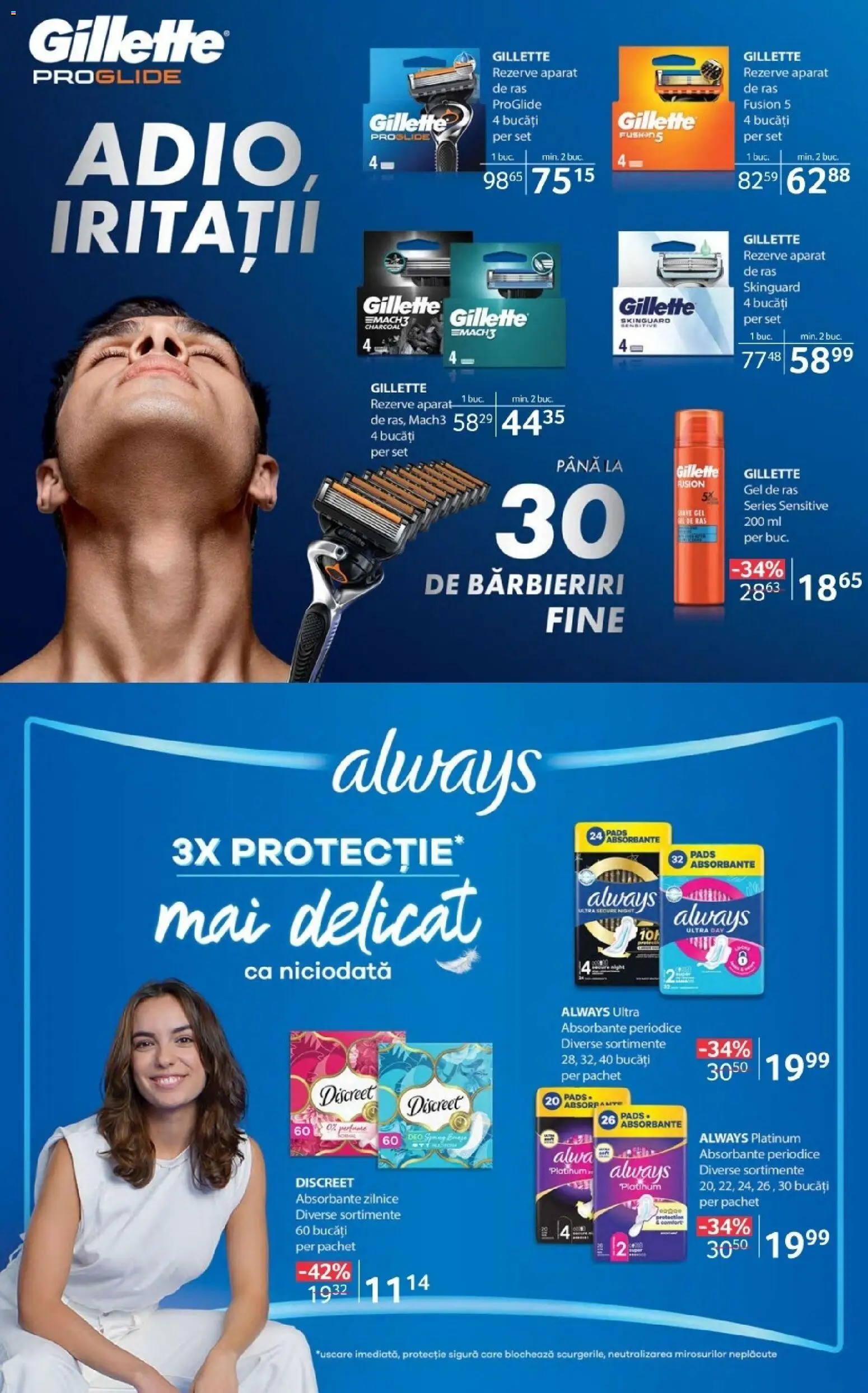 Catalog Selgros 14 - 26 Noiembrie 2025 | Pagina 31 | Produse: Gel de ras, Aparat De Ras, Absorbante