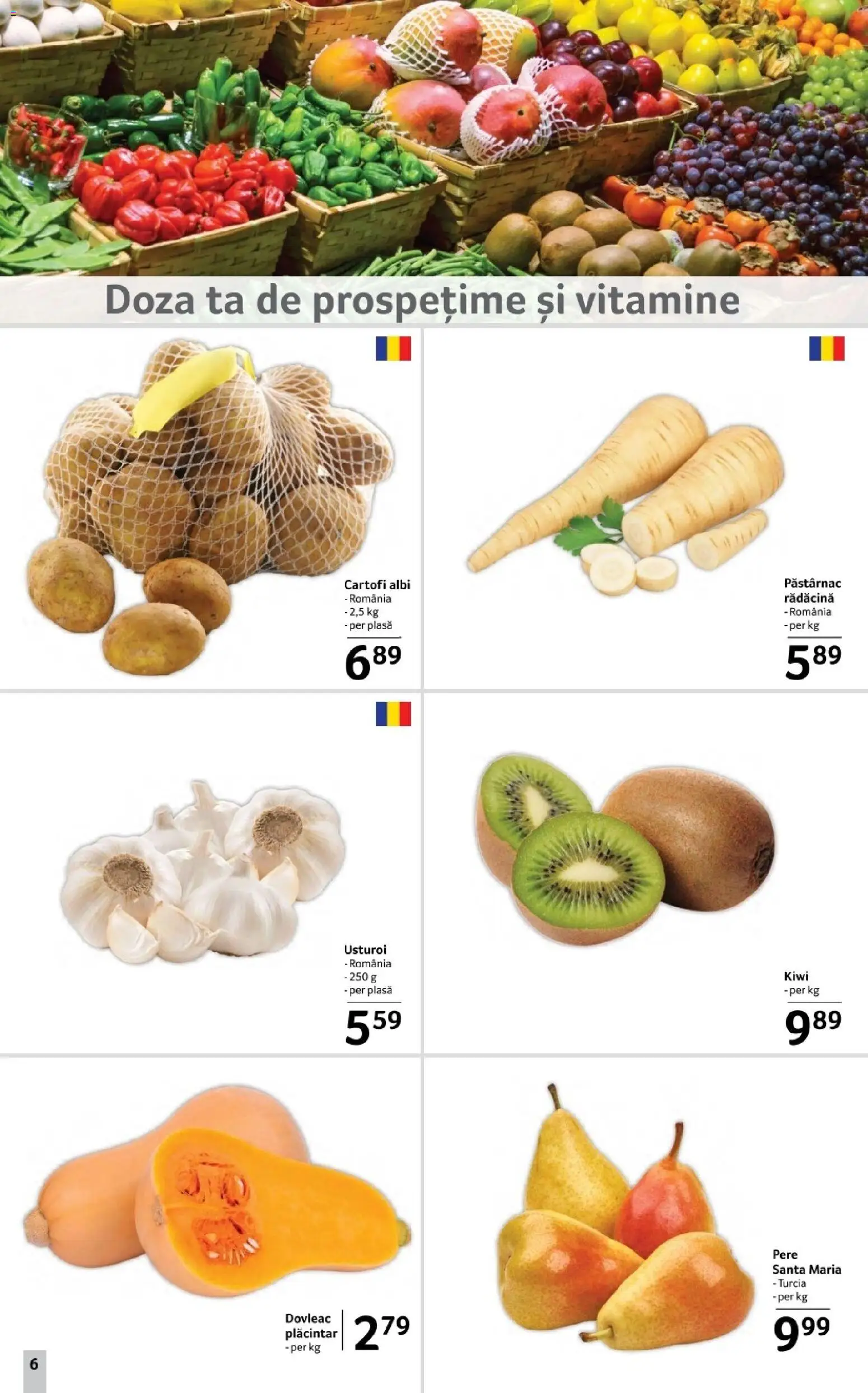 Catalog Selgros 14 - 26 Noiembrie 2025 | Pagina 6 | Produse: Dovleac, Press Kemik, Kiwi, Cartofi