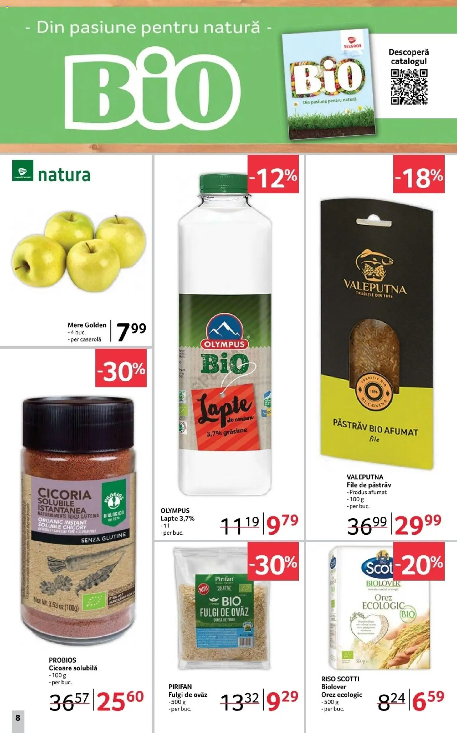 Catalog Selgros 14 - 26 Noiembrie 2025 | Pagina 8 | Produse: Şerit ödül, Mere, Orez, Fulgi