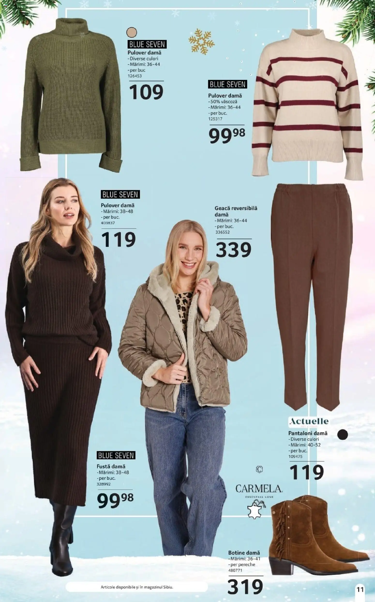 Catalog Selgros 14 Noiembrie - 10 Decembrie 2025 | Pagina 11 | Produse: Pulover, Geacă, Pantaloni