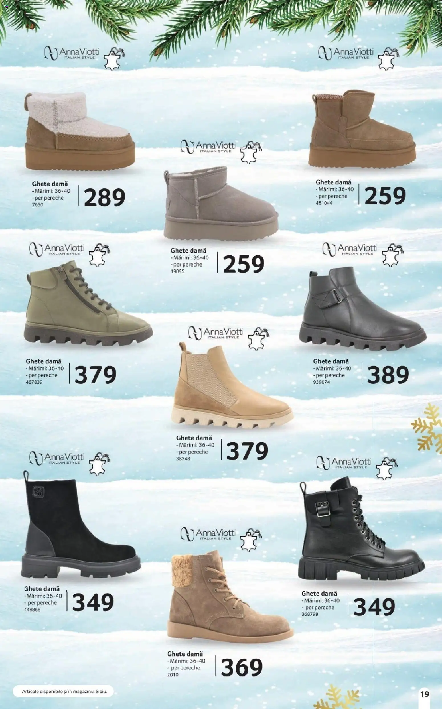 Catalog Selgros 14 Noiembrie - 10 Decembrie 2025 | Pagina 19 | Produse: Delgeç, Ghete