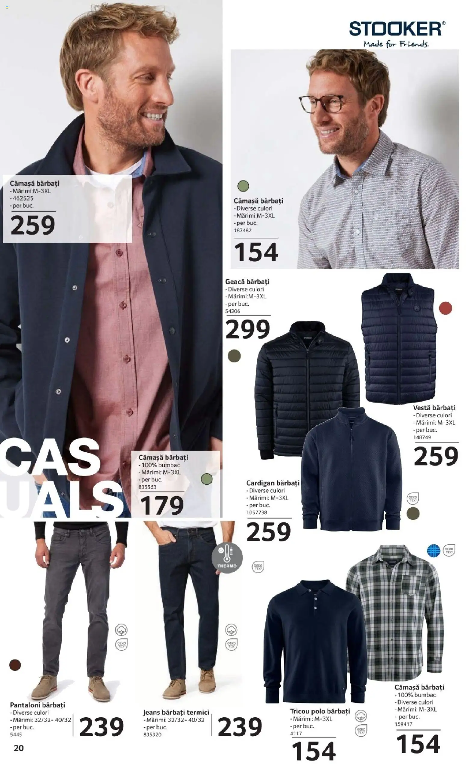 Catalog Selgros 14 Noiembrie - 10 Decembrie 2025 | Pagina 20 | Produse: Cardigan, Tricou, Vestă, Pantaloni