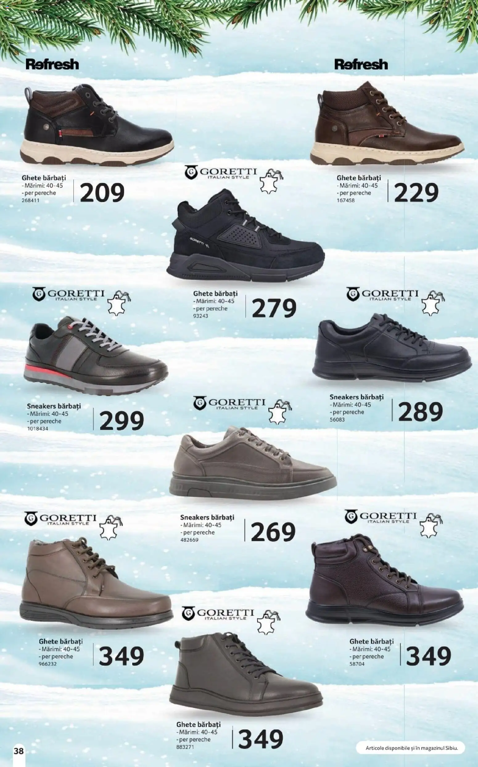 Catalog Selgros 14 Noiembrie - 10 Decembrie 2025 | Pagina 38 | Produse: Delgeç, Ghete