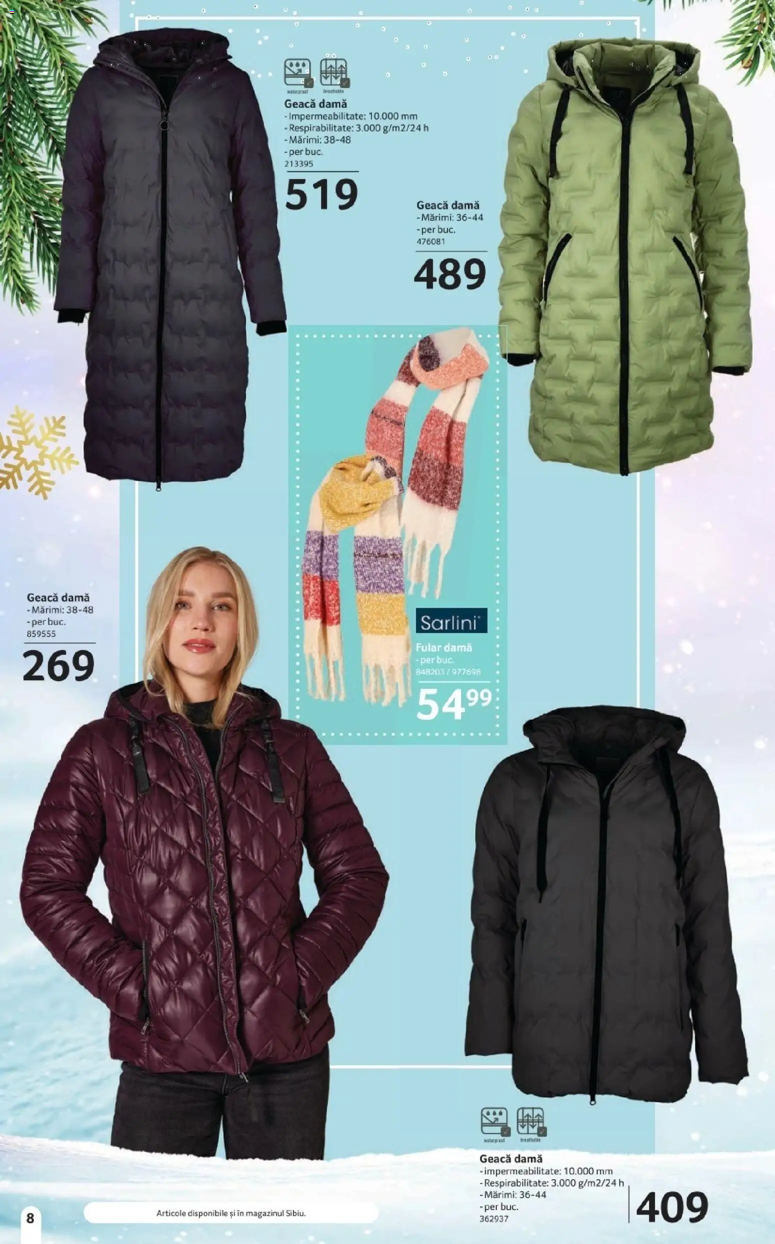 Catalog Selgros 14 Noiembrie - 10 Decembrie 2025 | Pagina 8 | Produse: Geacă