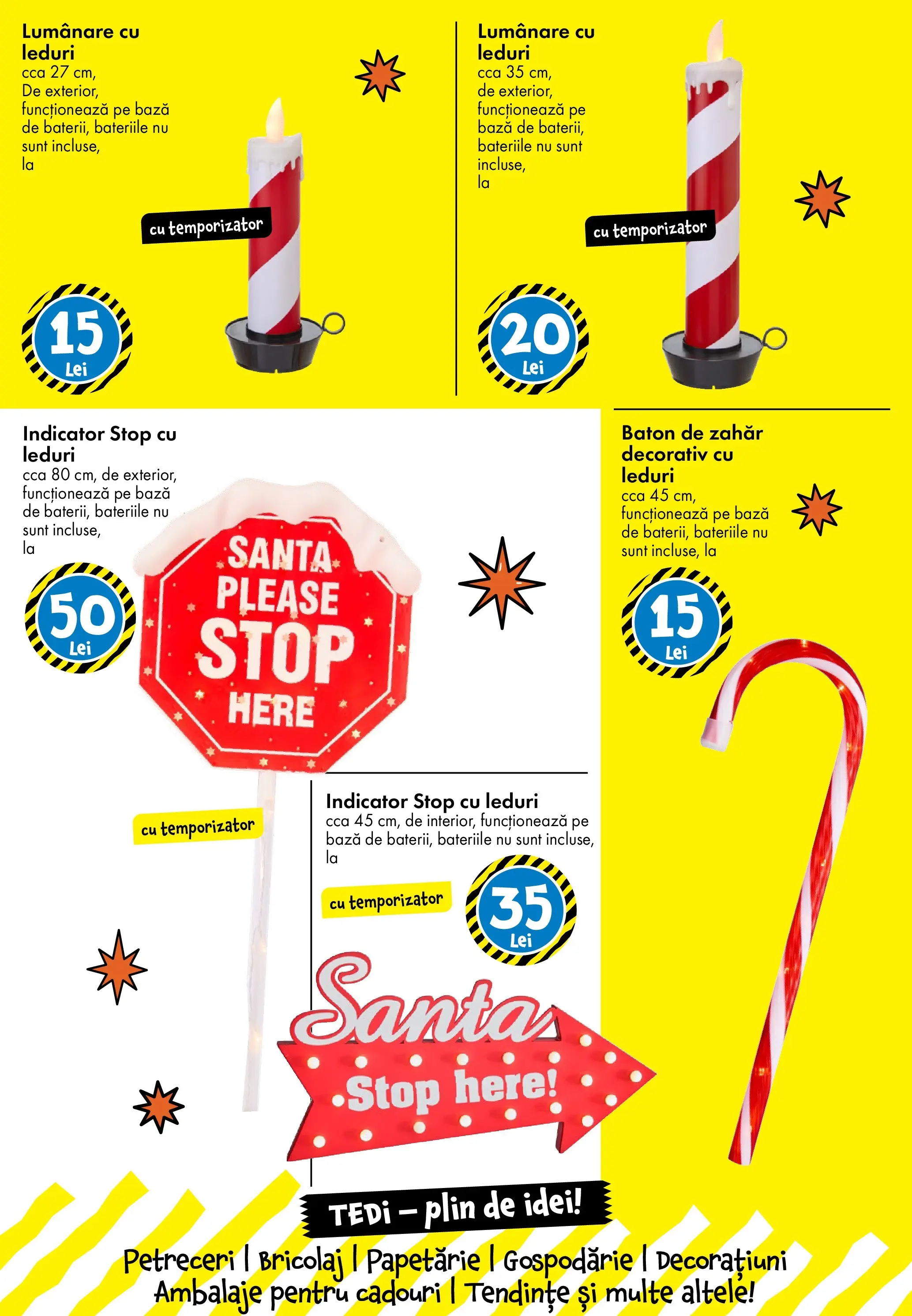 Catalog TEDi 14 - 22 Noiembrie 2025 | Pagina 6 | Produse: Lumânare, Zahăr