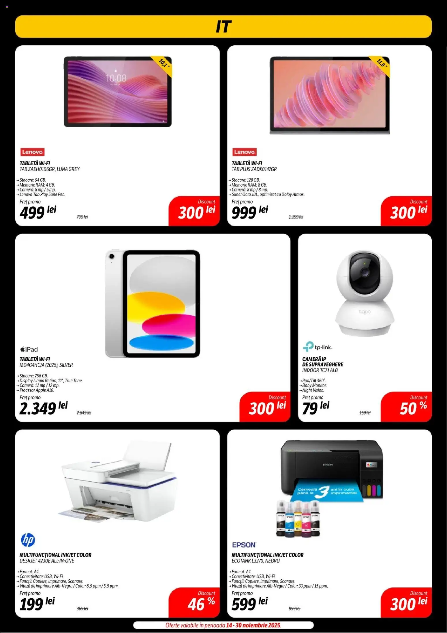 Catalog Flanco 14 - 29 Noiembrie 2025 | Pagina 16 | Produse: Memorie, Tabletă, Cutie, Apple