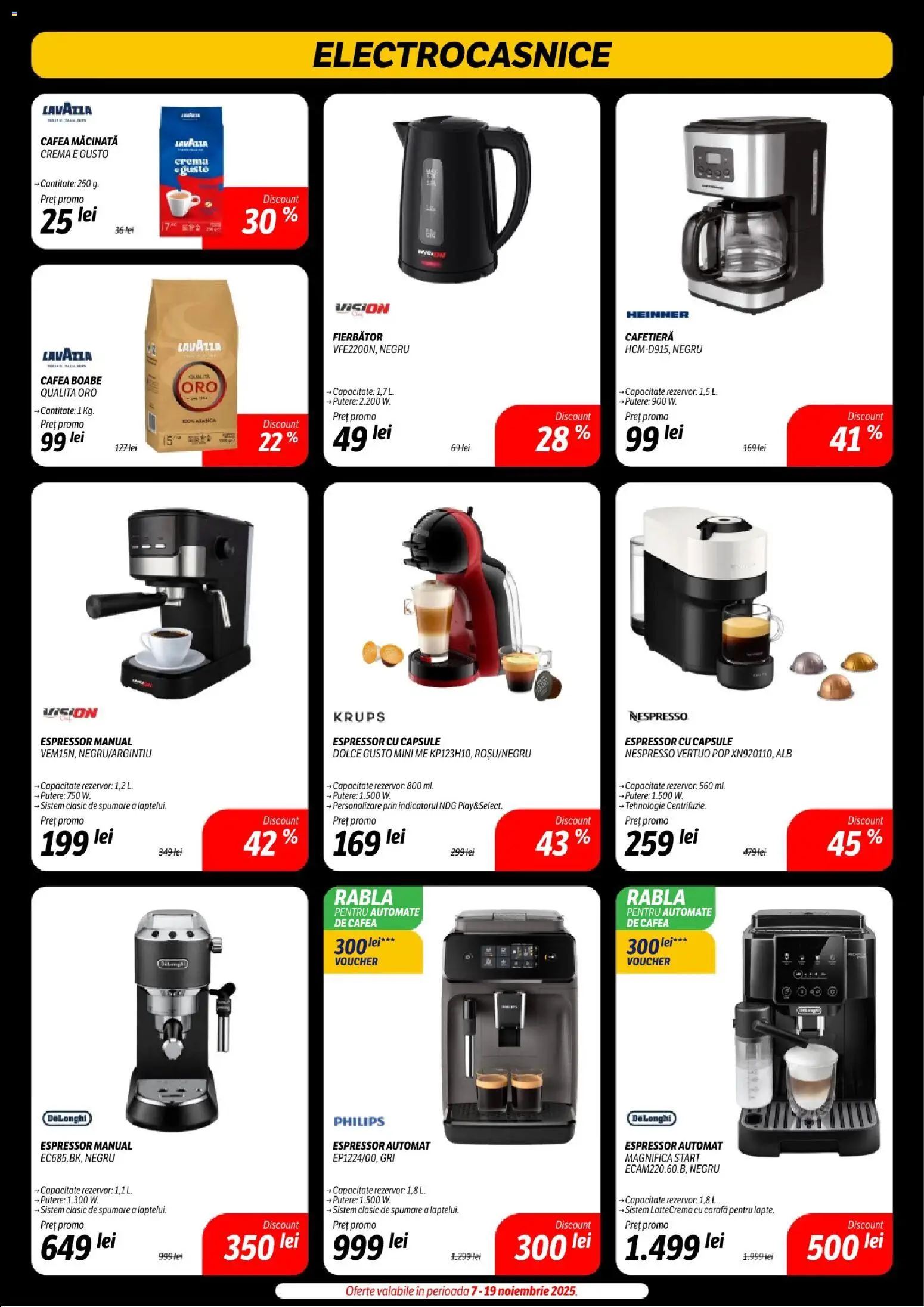 Catalog Flanco 14 - 29 Noiembrie 2025 | Pagina 35 | Produse: Espressor, Enginar, Cafetieră, Cafea