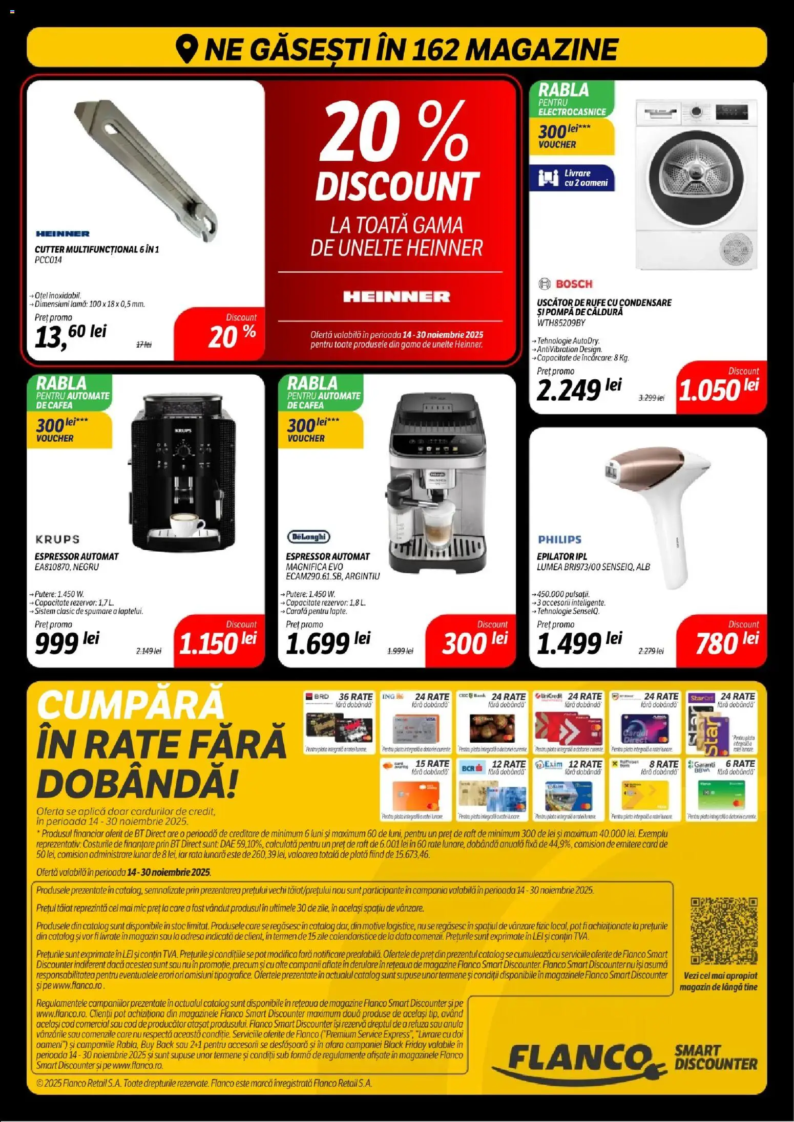Catalog Flanco 14 - 29 Noiembrie 2025 | Pagina 40 | Produse: Uscător, Epilator, Raft, Cafea