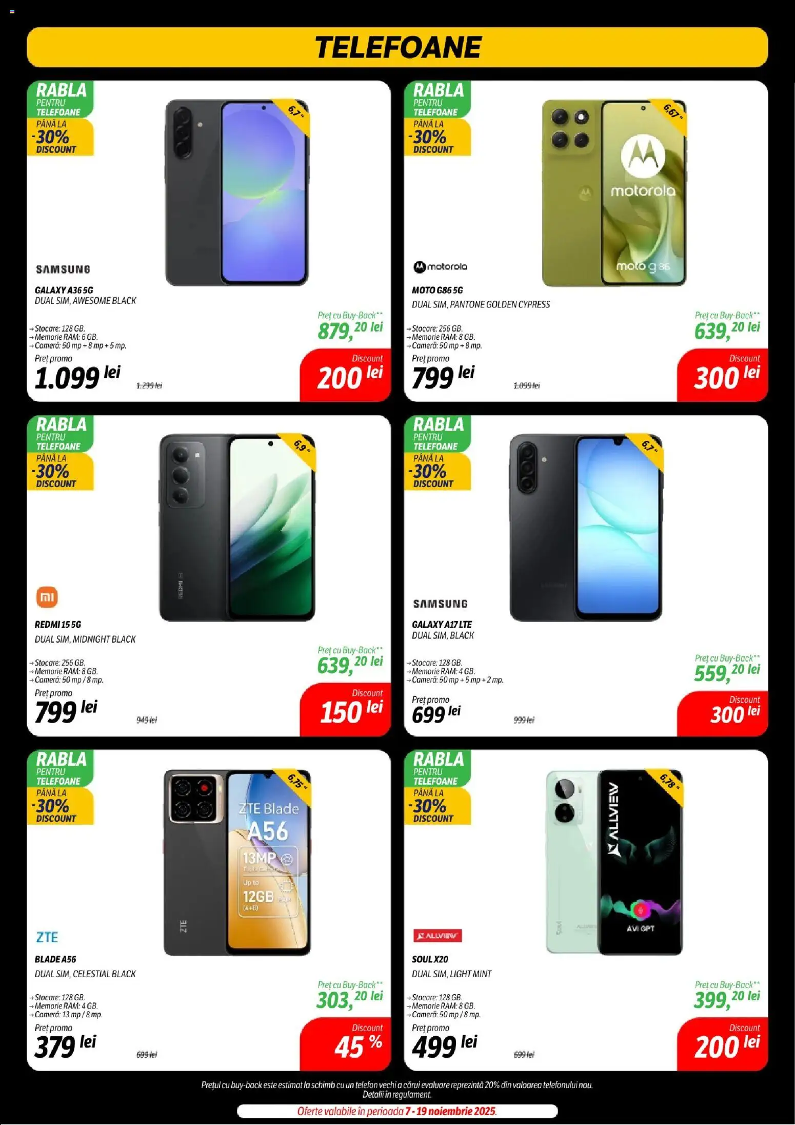 Catalog Flanco 14 - 29 Noiembrie 2025 | Pagina 5 | Produse: Telefon, Memorie, Cameră