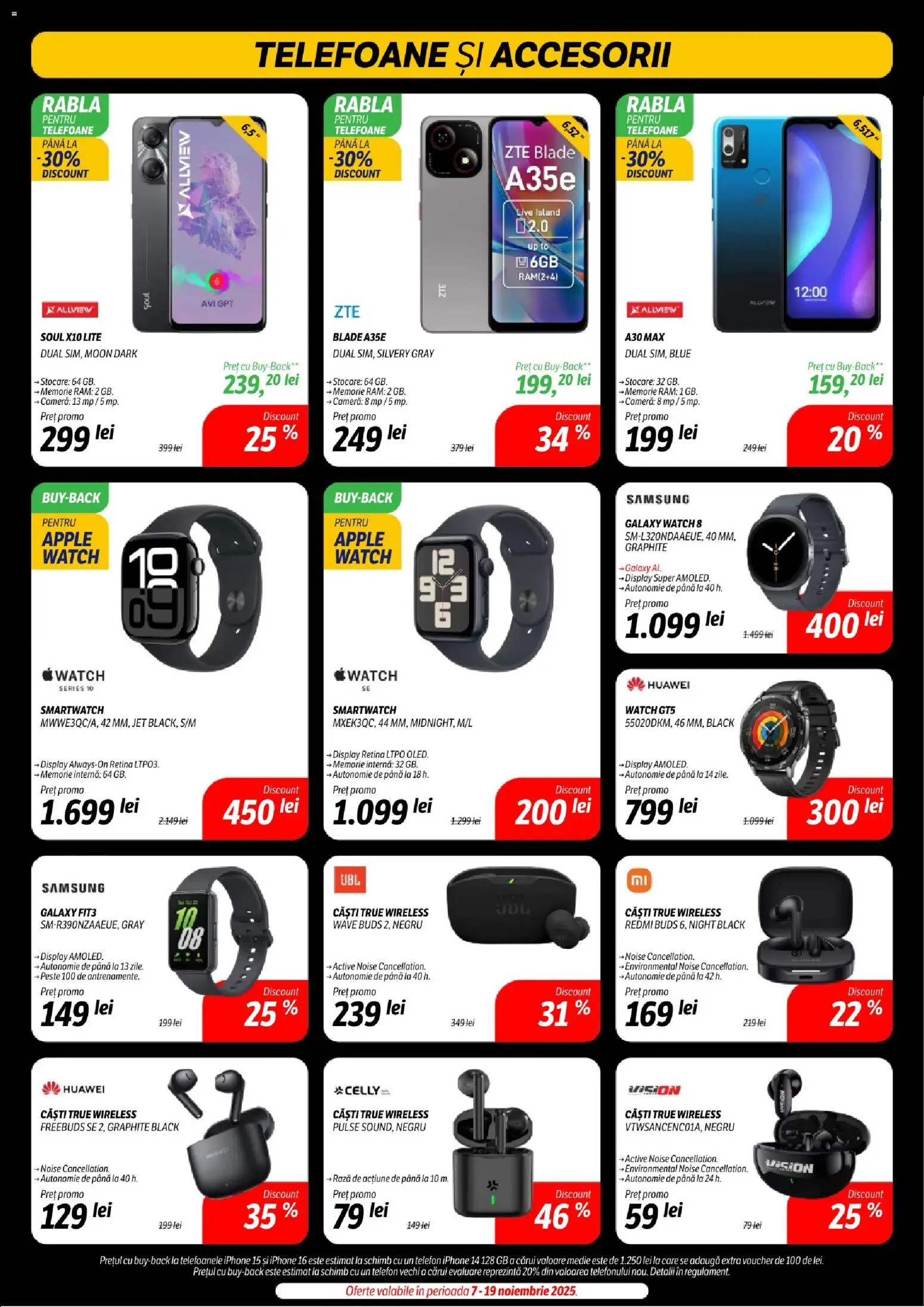 Catalog Flanco 14 - 29 Noiembrie 2025 | Pagina 6 | Produse: Telefon, Căști, Smartwatch, Pește