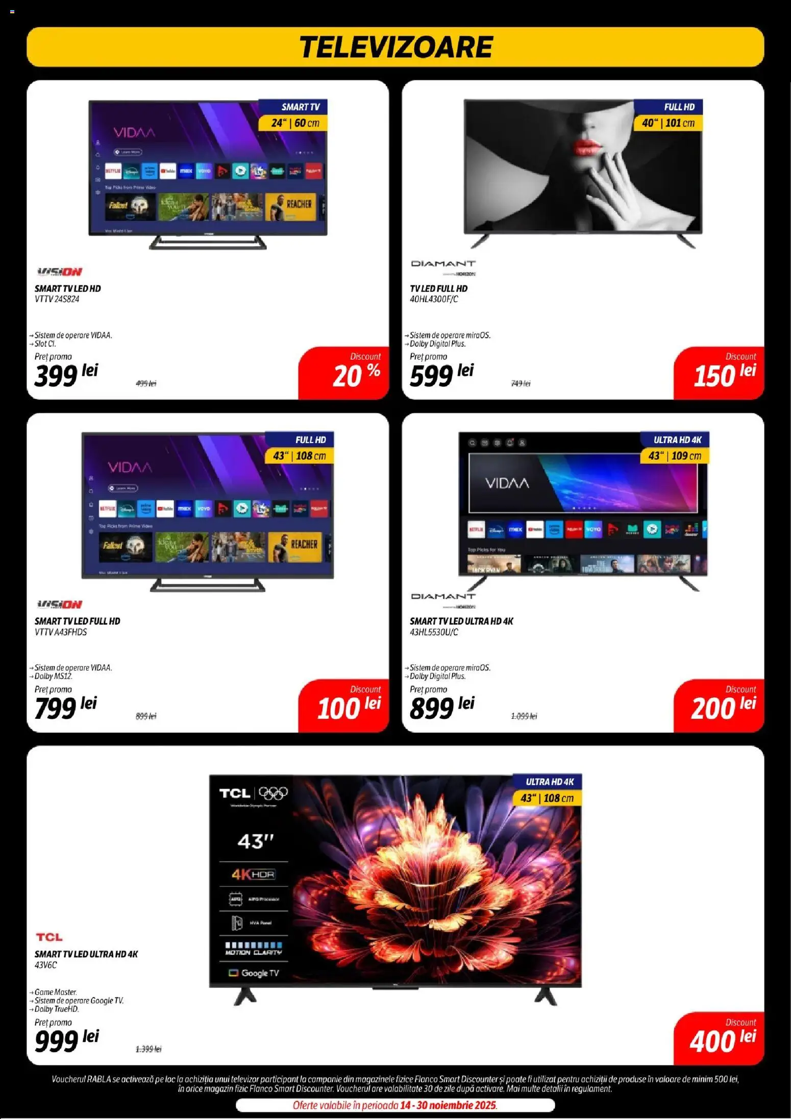 Catalog Flanco 14 - 29 Noiembrie 2025 | Pagina 7 | Produse: Televizor, Video, Top, Babak