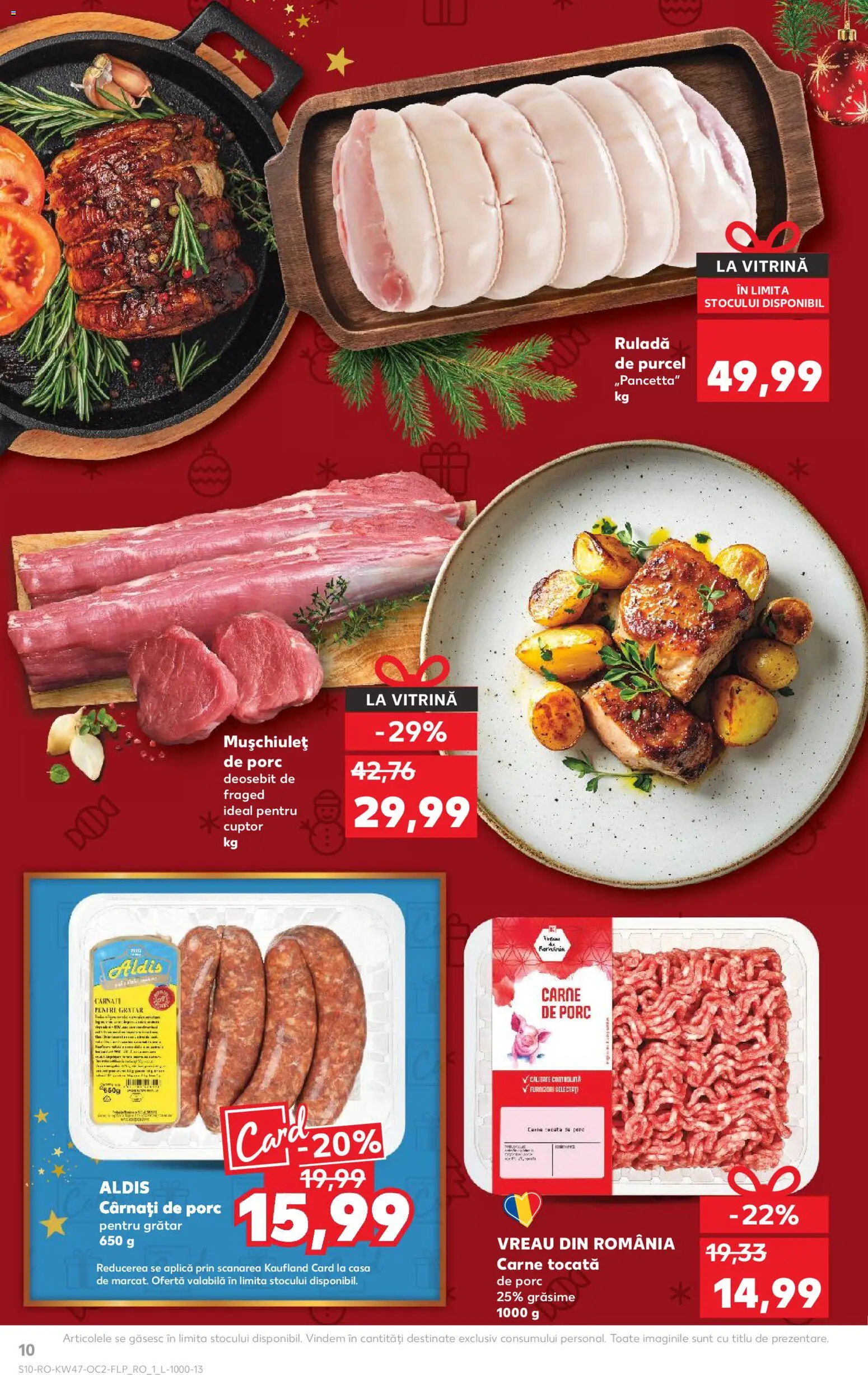 Catalog Kaufland 19 - 24 Noiembrie 2025 | Pagina 10 | Produse: Cuptor, Grătar, Vitrină, Carne tocată
