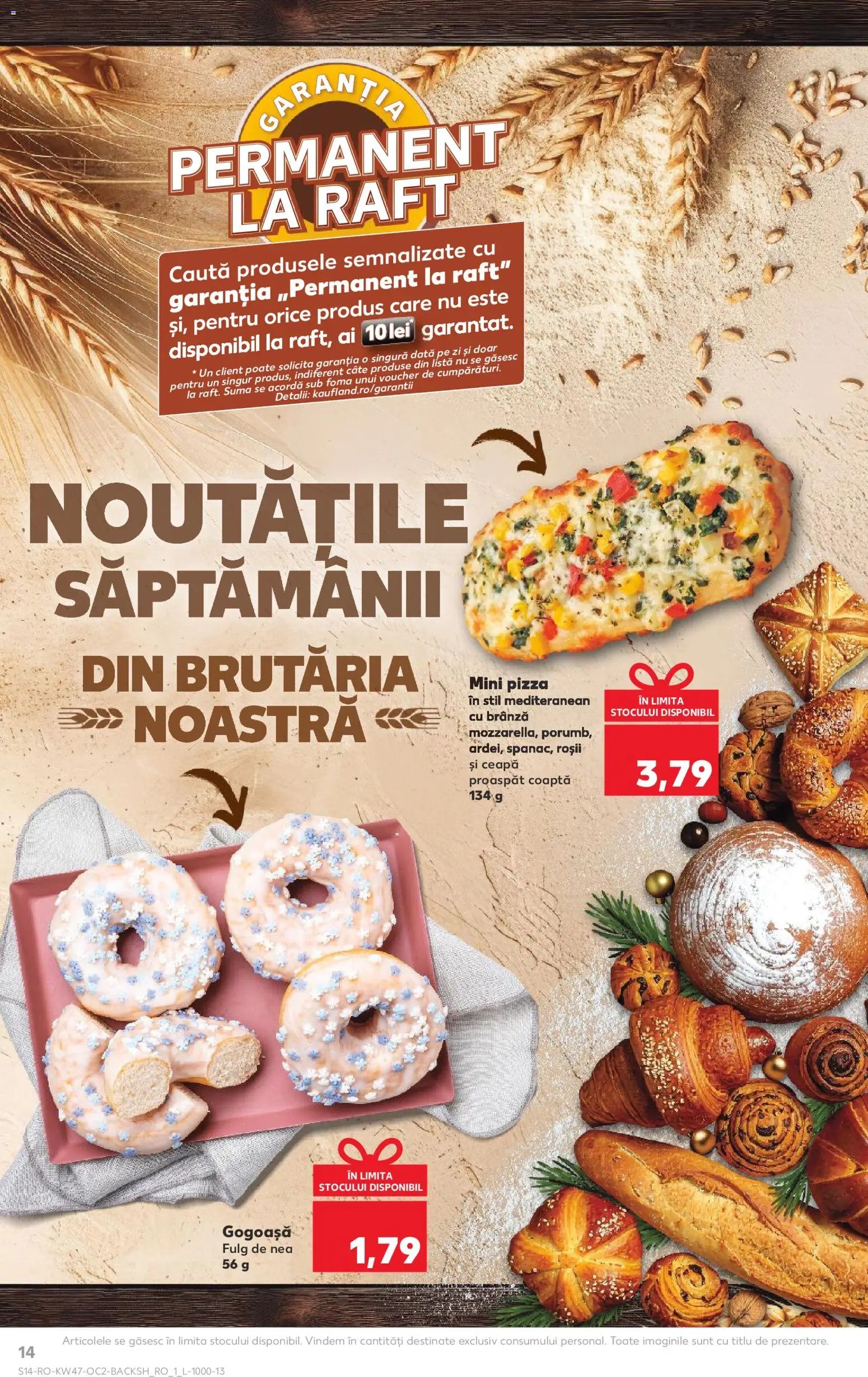 Catalog Kaufland 19 - 24 Noiembrie 2025 | Pagina 14 | Produse: Raft, Pizza, Roșii, Ceapă