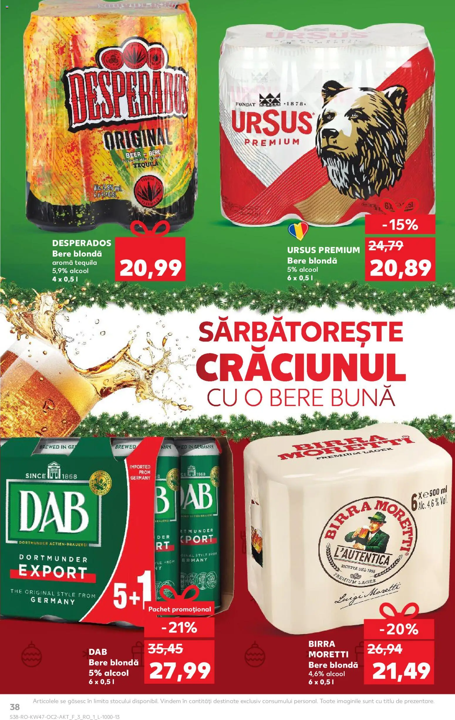 Catalog Kaufland 19 - 24 Noiembrie 2025 | Pagina 38 | Produse: Delgeç, Eğitim çantaları, Bere