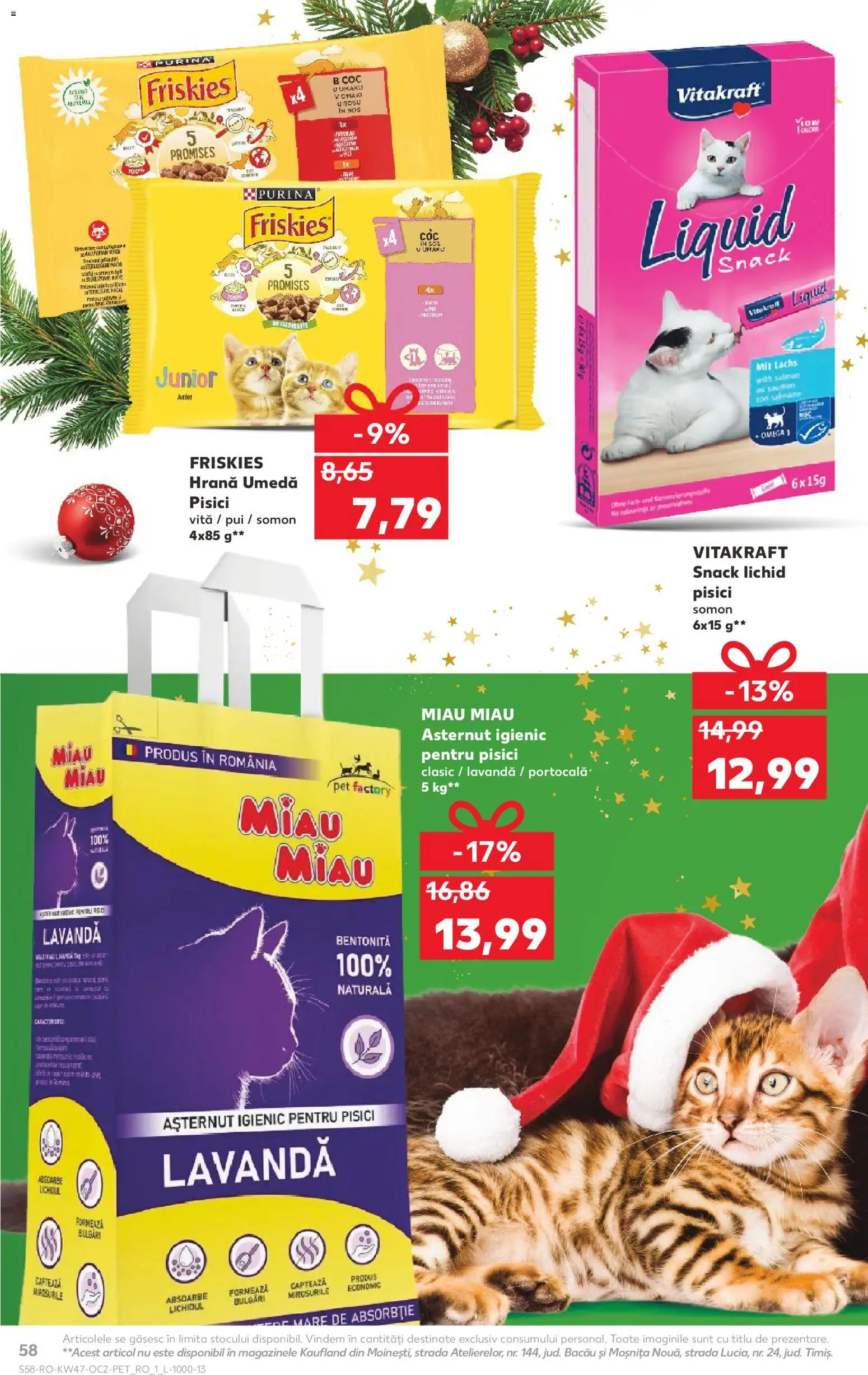 Catalog Kaufland 19 - 24 Noiembrie 2025 | Pagina 58 | Produse: Hacıyatmaz Kedi Oyuncağı, Chaussures de ski