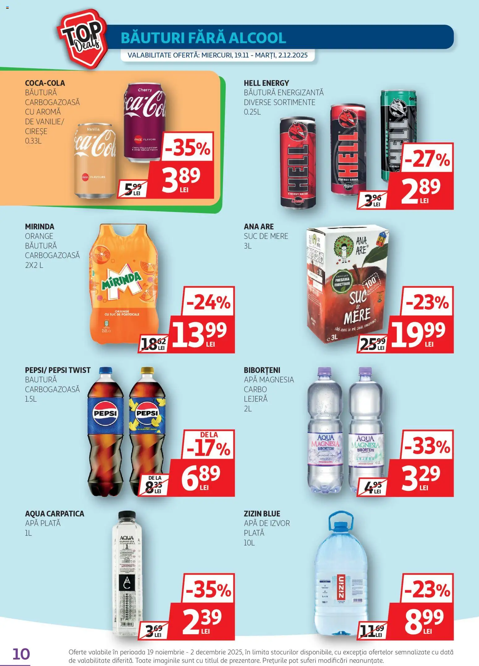 Catalog Auchan 19 Noiembrie - 1 Decembrie 2025 | Pagina 10 | Produse: Apple, Suc, Mere, Apă