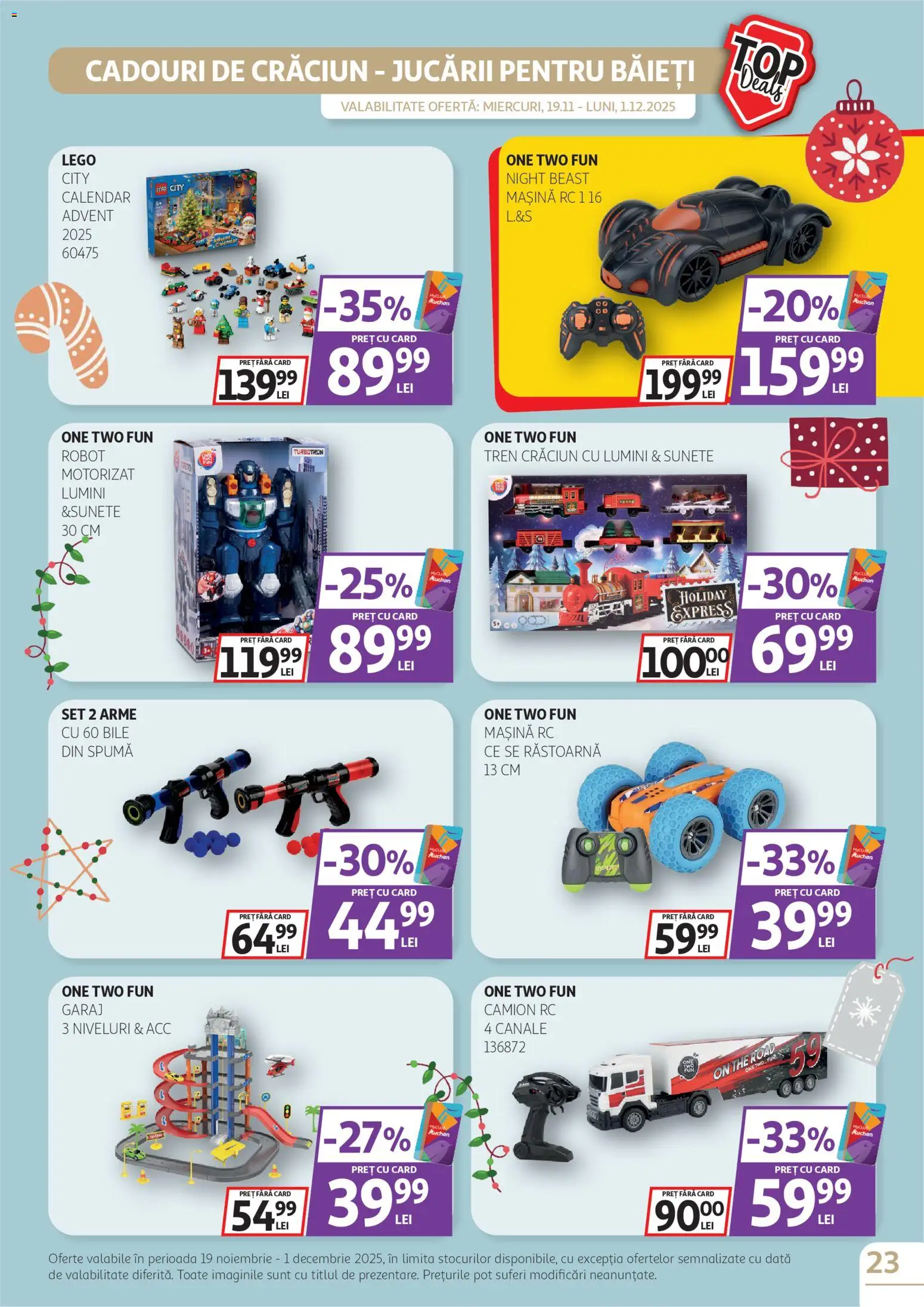 Catalog Auchan 19 Noiembrie - 1 Decembrie 2025 | Pagina 23 | Produse: Robot