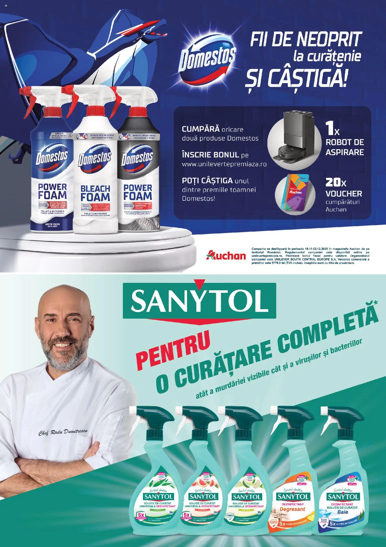 Catalog Auchan 19 Noiembrie - 1 Decembrie 2025 | Pagina 43 | Produse: Robot, Toaletă