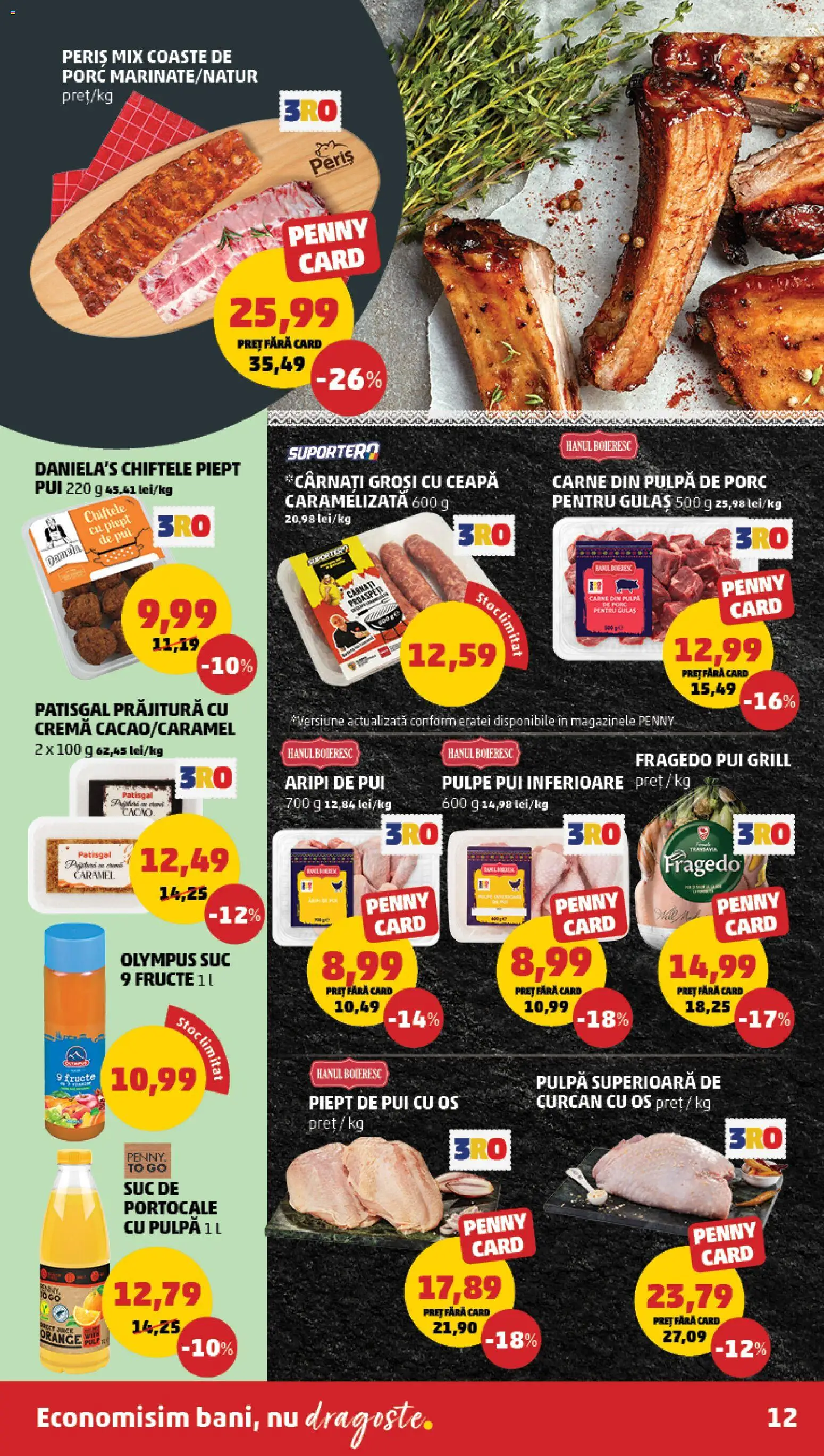 Catalog PENNY Market 19 - 24 Noiembrie 2025 | Pagina 12 | Produse: Grill, Hacıyatmaz Kedi Oyuncağı, Suc, Ceapă