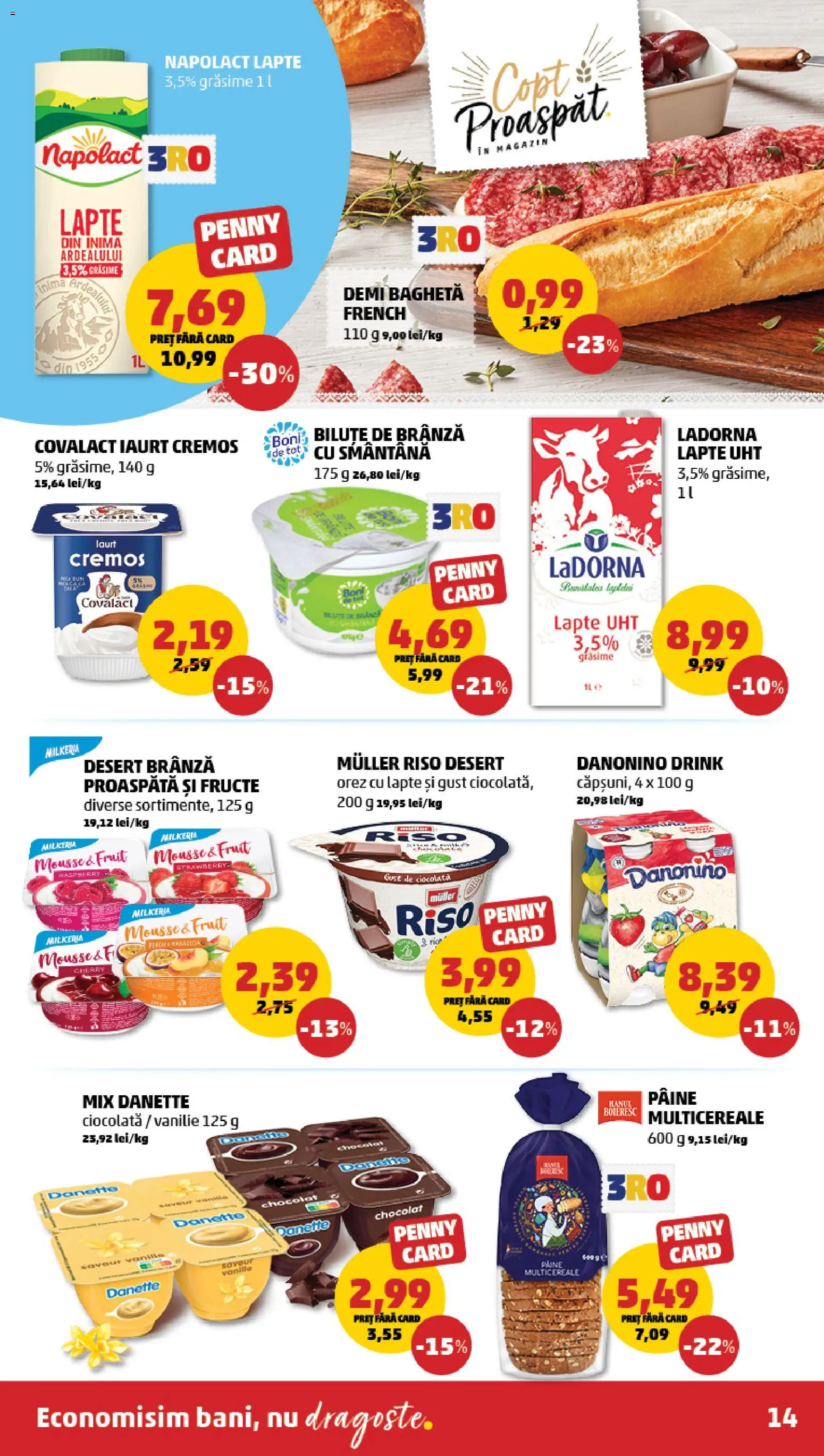 Catalog PENNY Market 19 - 24 Noiembrie 2025 | Pagina 14 | Produse: Pâine, Ciocolată, Orez, Smântână