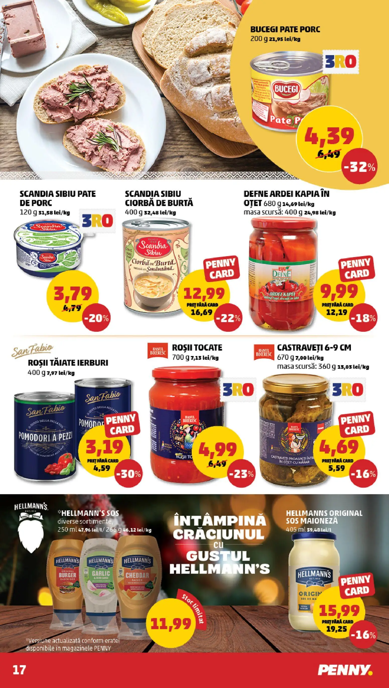 Catalog PENNY Market 19 - 24 Noiembrie 2025 | Pagina 17 | Produse: Feijoa Meyvesi, Pate, Oțet, Castraveți