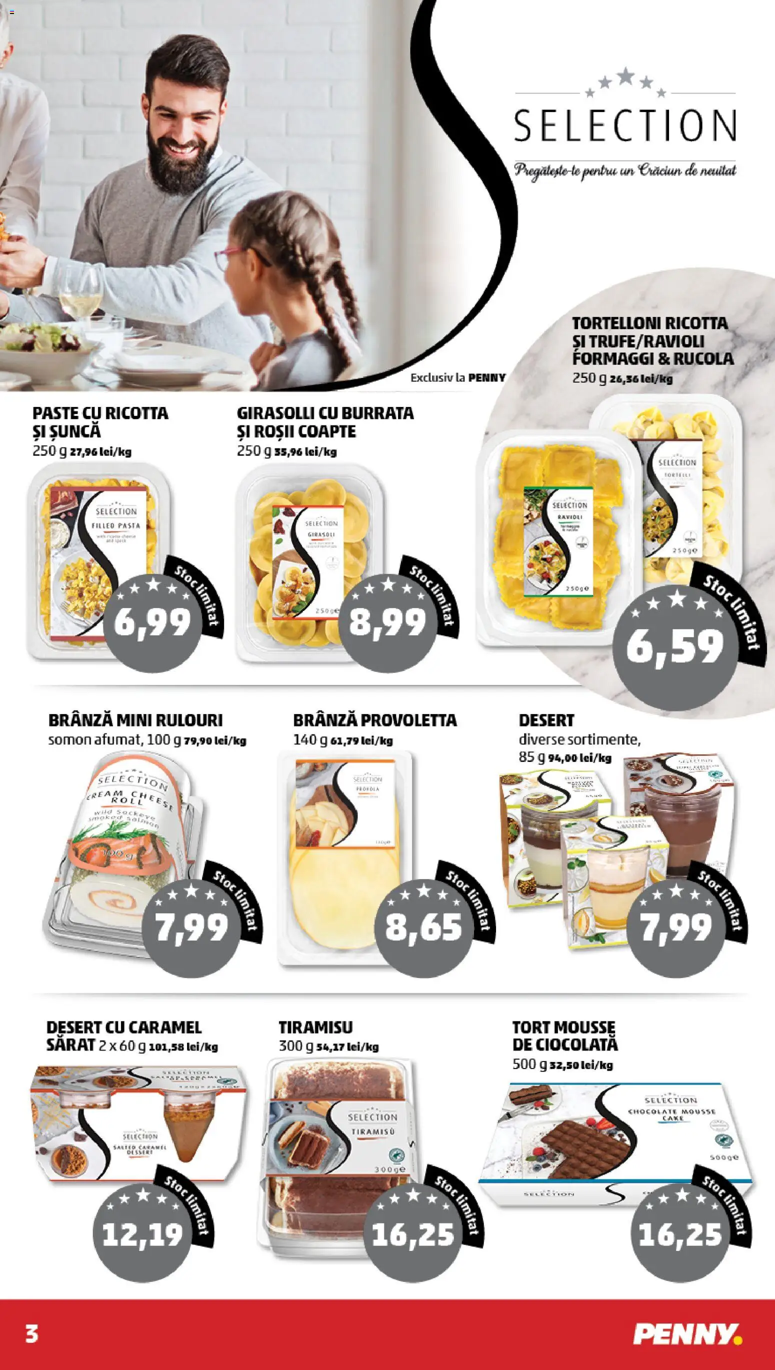 Catalog PENNY Market 19 - 24 Noiembrie 2025 | Pagina 3 | Produse: Çift taraflı üst, Tort, Tiramisu, Ciocolată