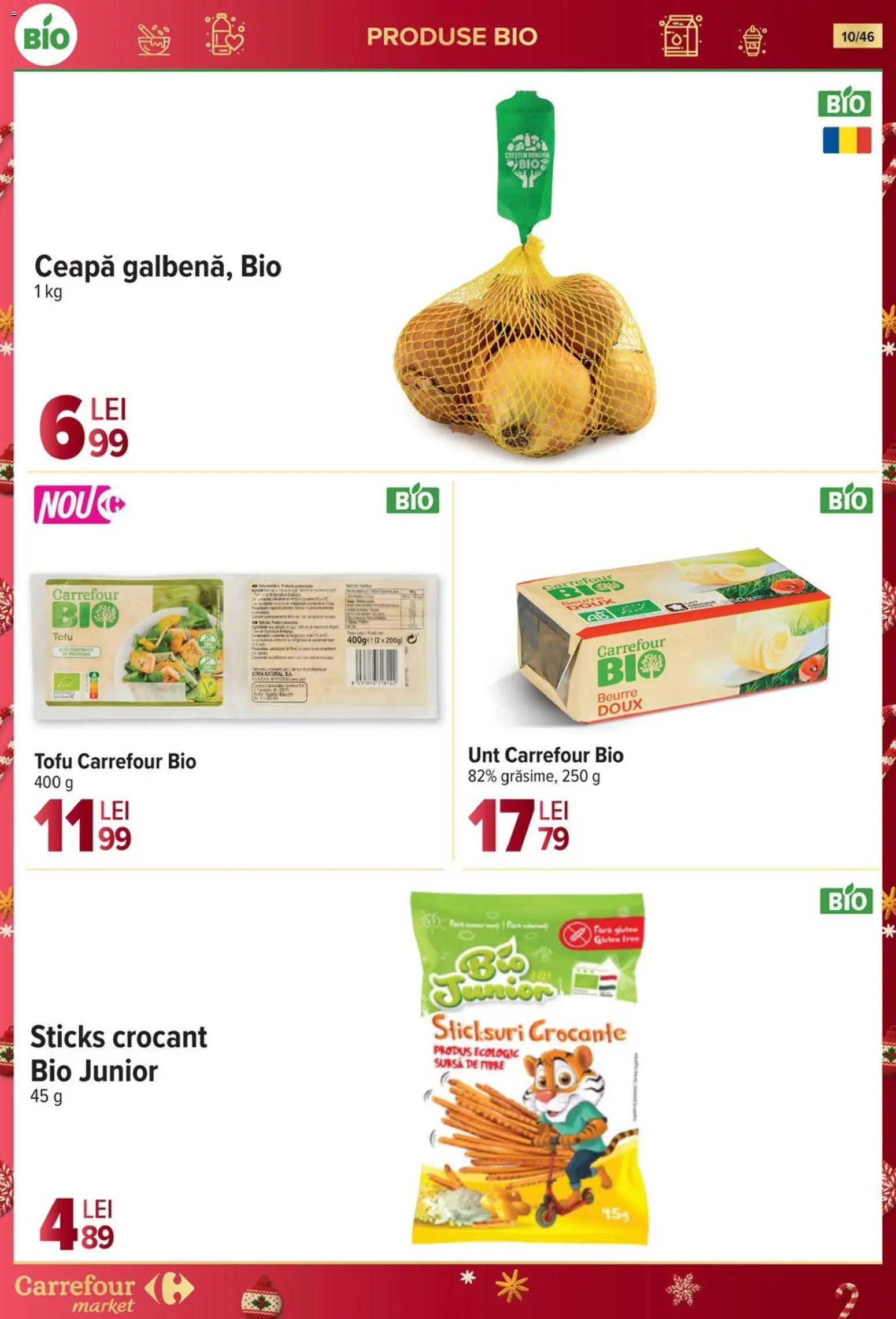 Catalog Carrefour 19 - 24 Noiembrie 2025 | Pagina 10 | Produse: Şerit ödül, Sticksuri, Unt, Ceapă