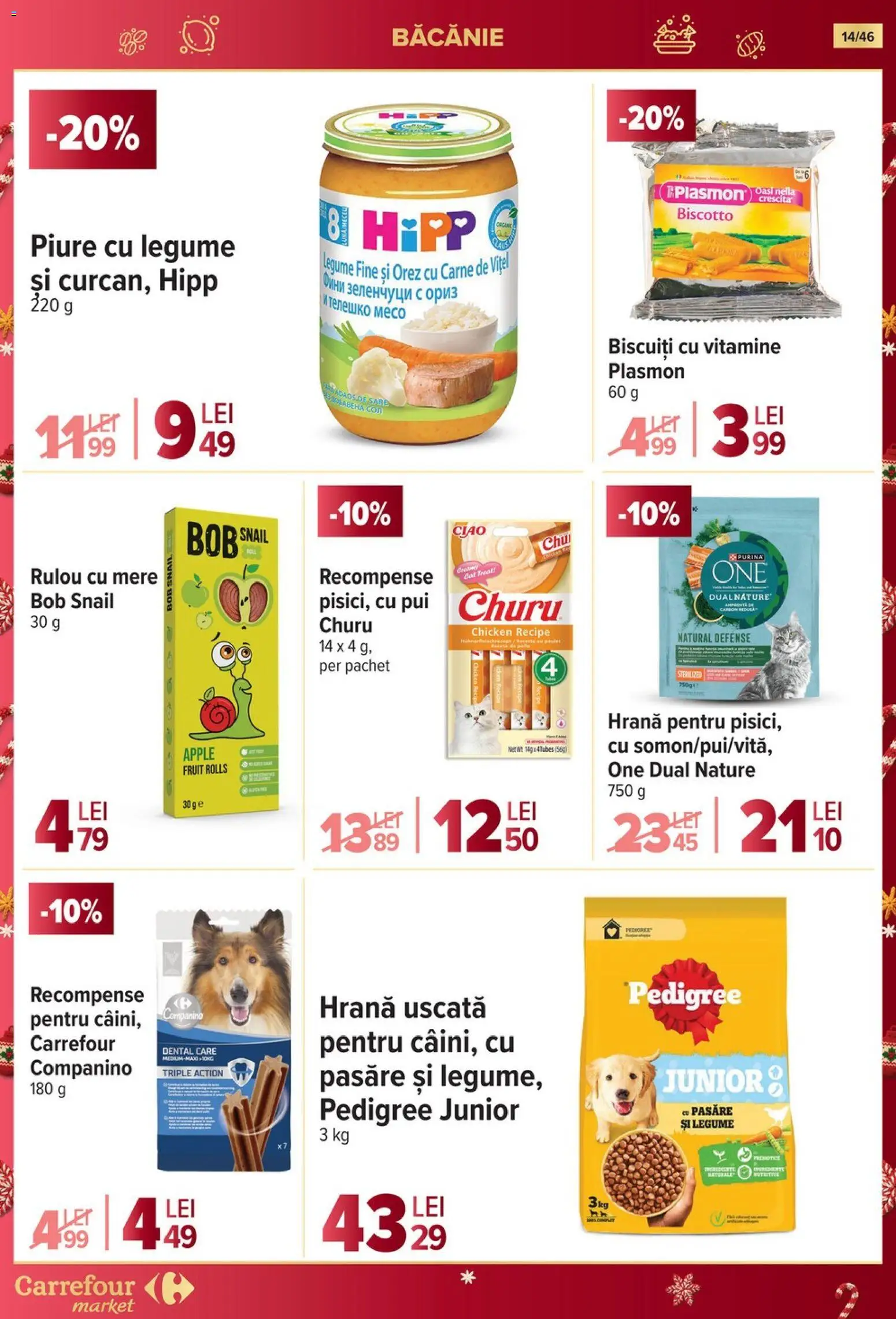 Catalog Carrefour 19 - 24 Noiembrie 2025 | Pagina 14 | Produse: Mere, Orez, Biscuiți, Sare