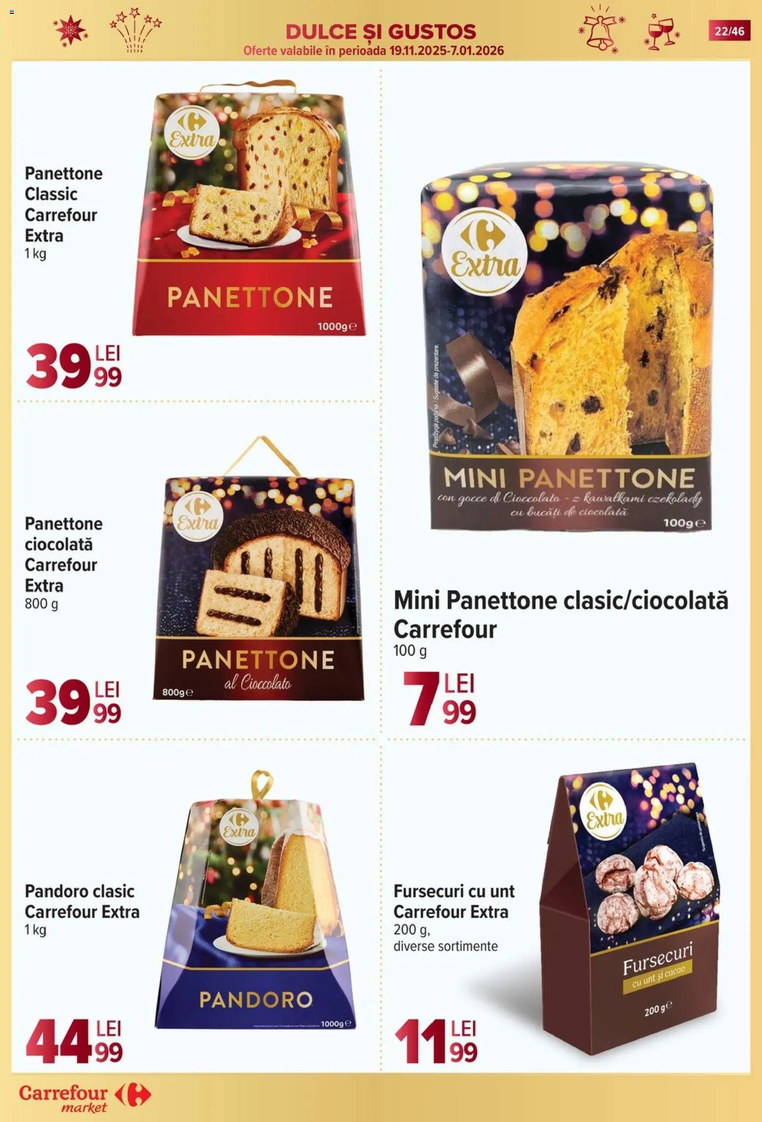 Catalog Carrefour 19 - 24 Noiembrie 2025 | Pagina 22 | Produse: Unt, Ciocolată, Cacao