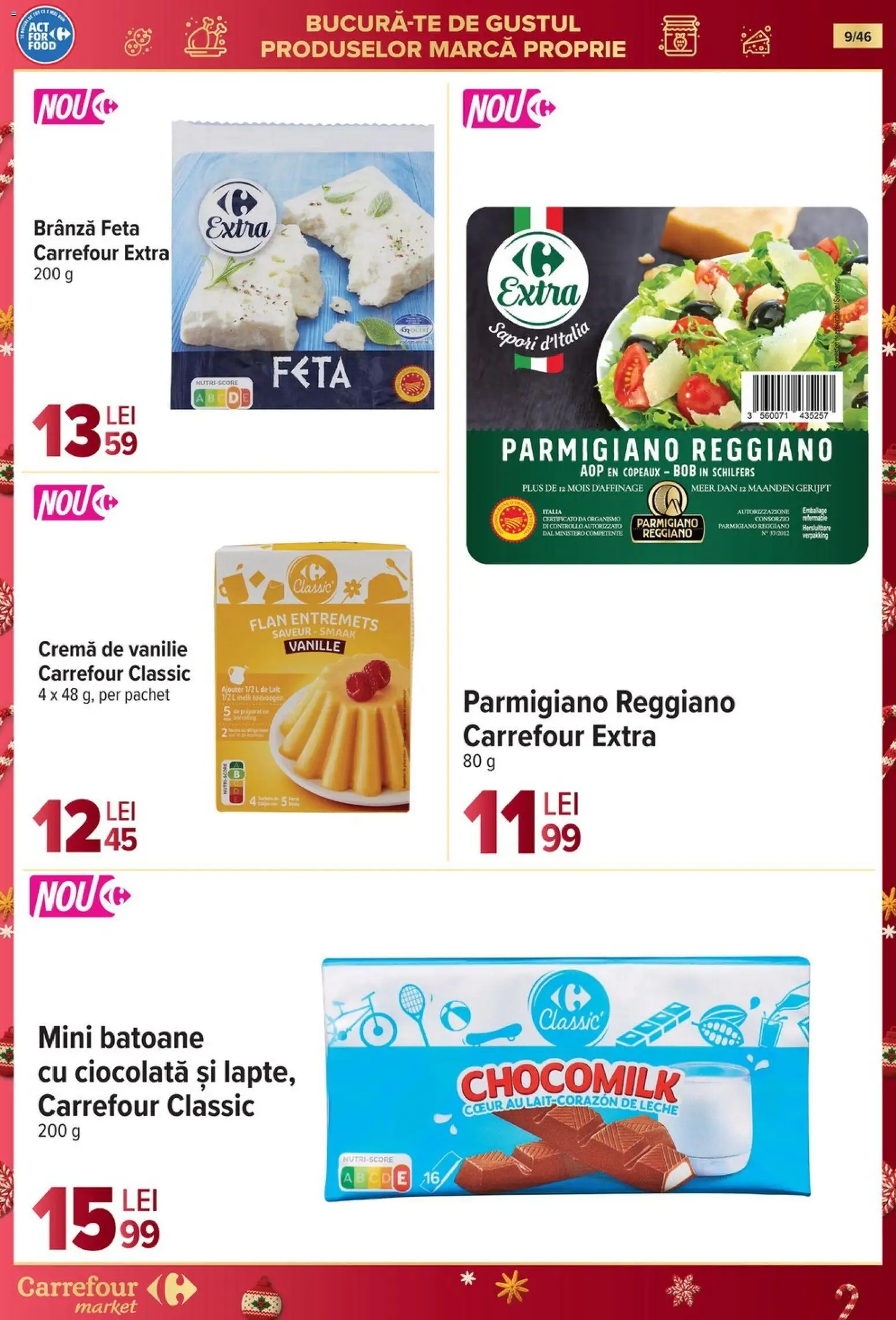 Catalog Carrefour 19 - 24 Noiembrie 2025 | Pagina 9 | Produse: Brânză, Cremă, Ciocolată