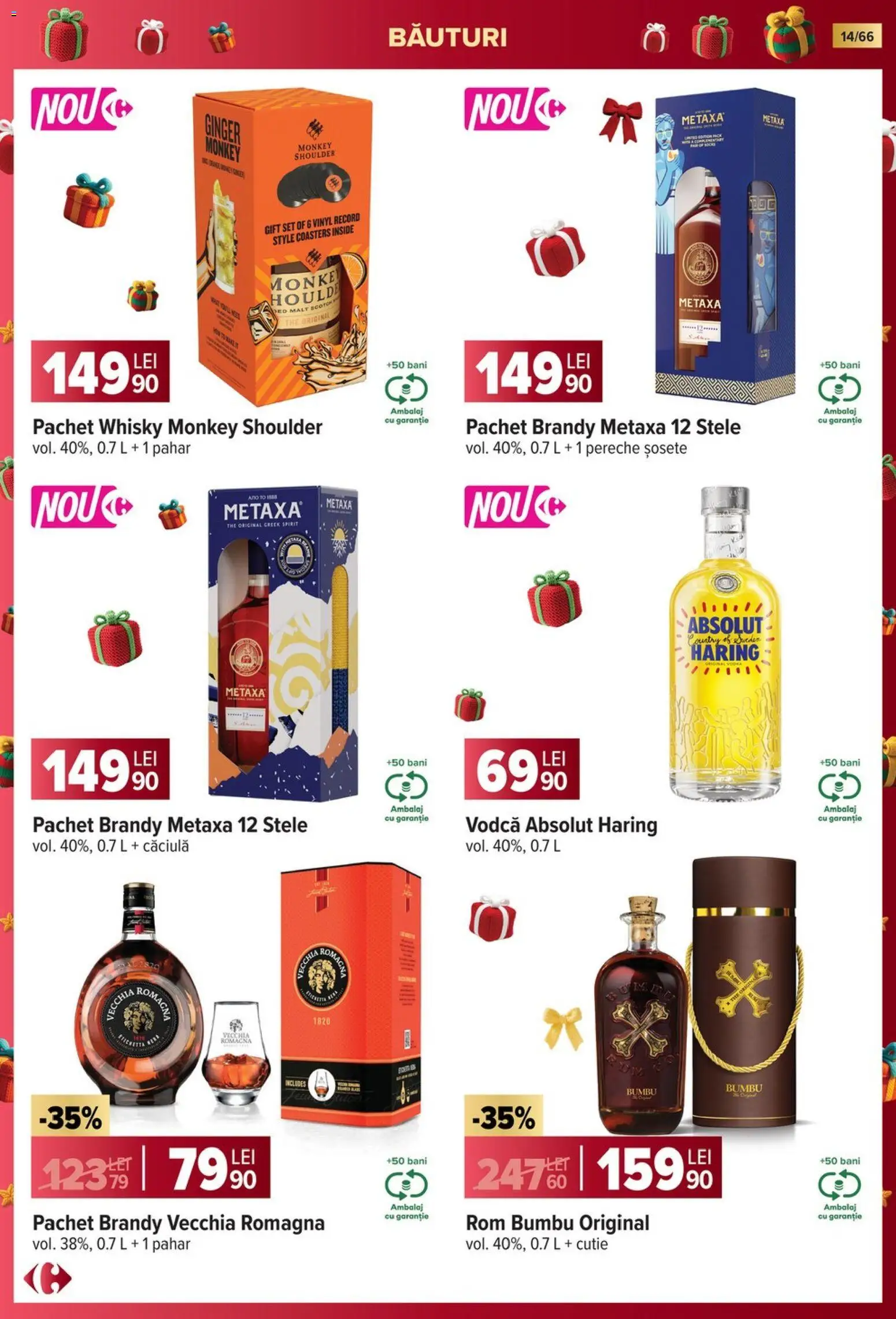 Catalog Carrefour 19 Noiembrie 2025 - 6 Ianuarie 2026 | Pagina 14 | Produse: Delgeç, Su ısıtıcı, Cutie, Șosete