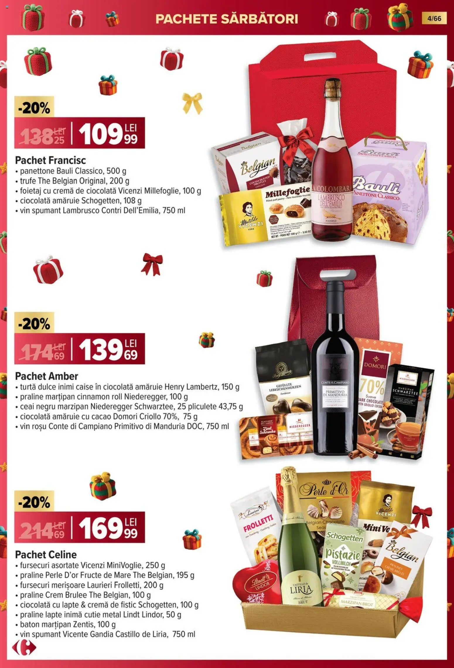 Catalog Carrefour 19 Noiembrie 2025 - 6 Ianuarie 2026 | Pagina 4 | Produse: Praline, Ceai, Cacao, Ahtapot