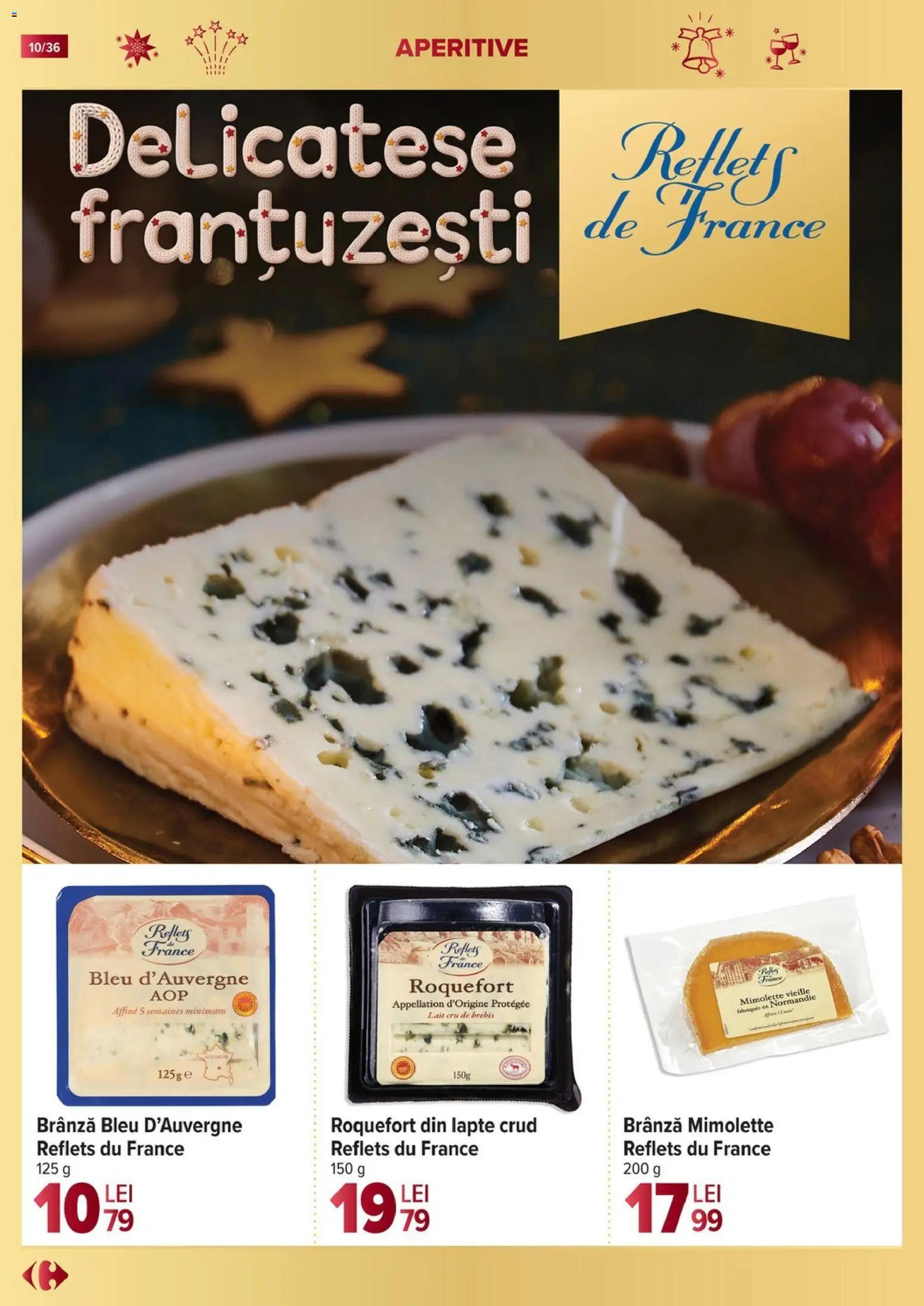 Catalog Carrefour 19 Noiembrie 2025 - 6 Ianuarie 2026 | Pagina 10 | Produse: Lapte, Brânză