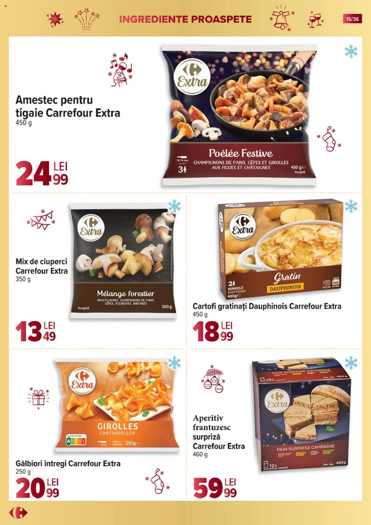 Catalog Carrefour 19 Noiembrie 2025 - 6 Ianuarie 2026 | Pagina 15 | Produse: Tigaie, Ciuperci, Cartofi