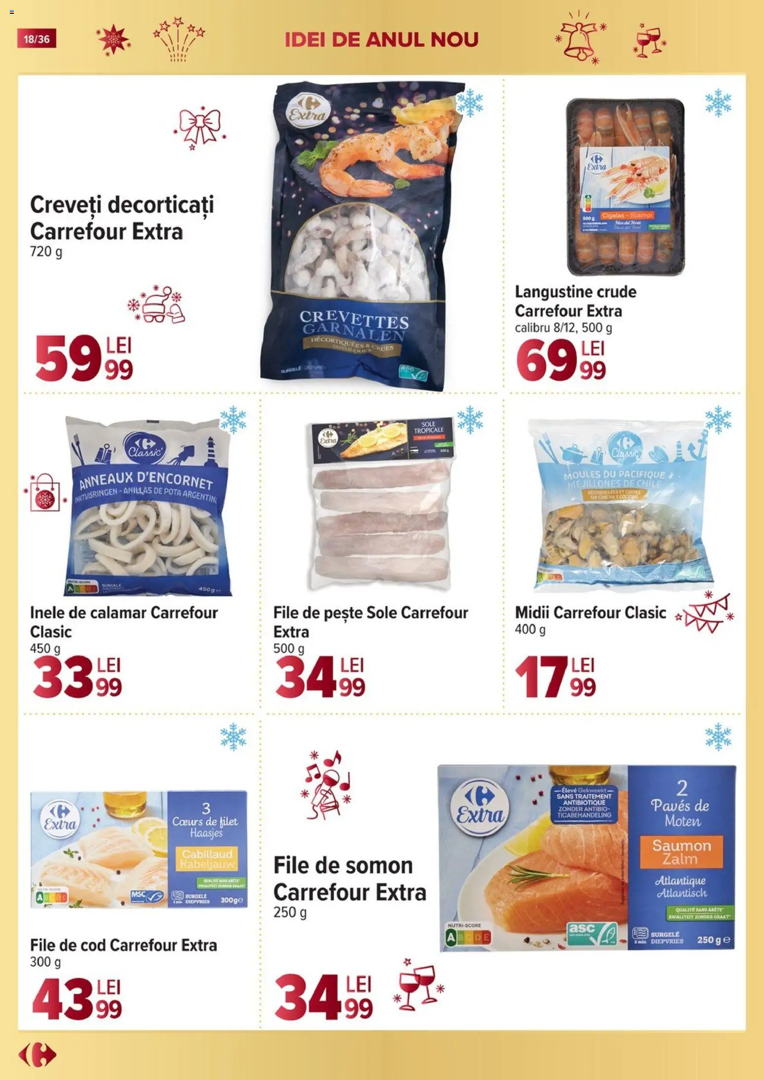 Catalog Carrefour 19 Noiembrie 2025 - 6 Ianuarie 2026 | Pagina 18 | Produse: Pește