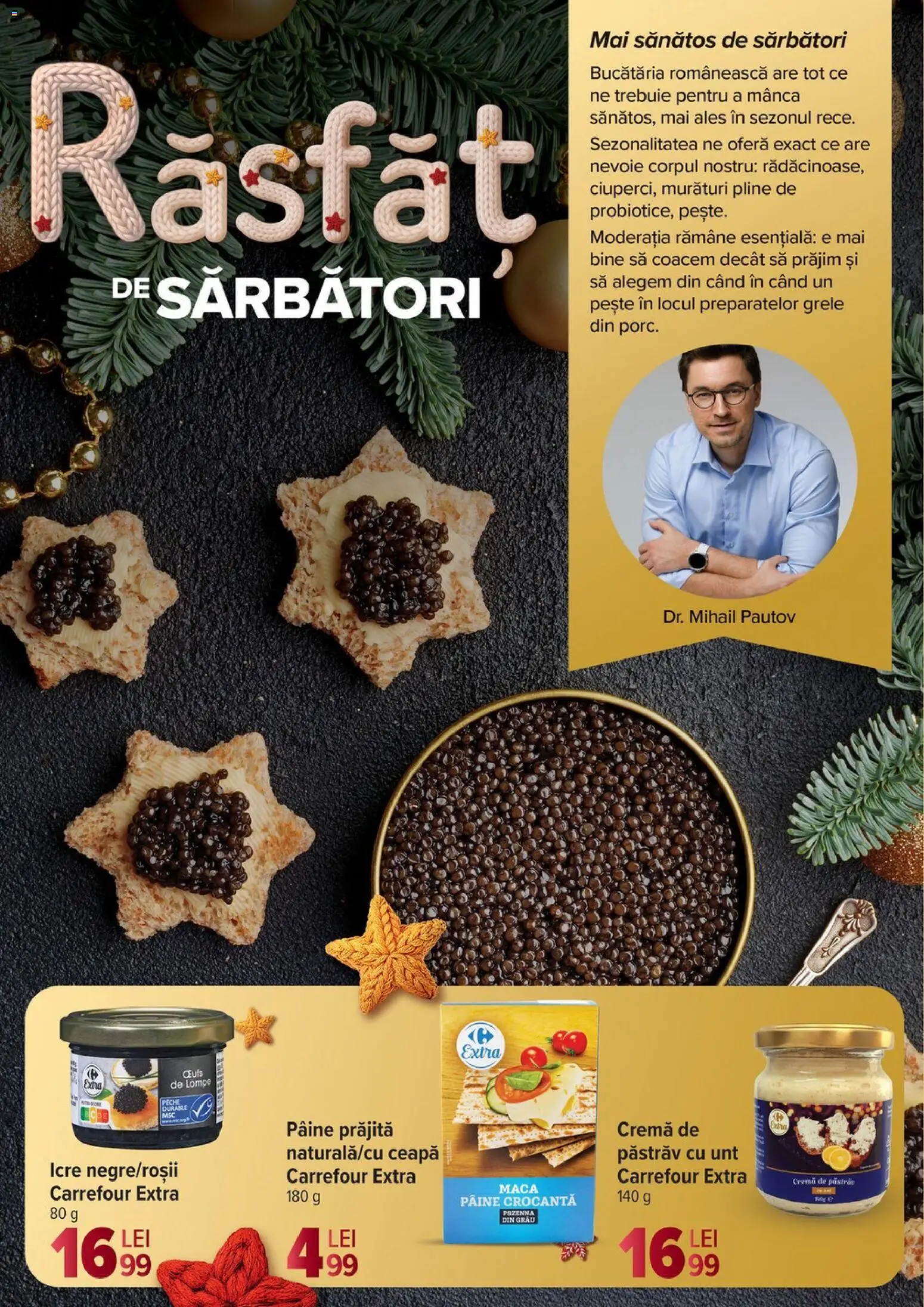 Catalog Carrefour 19 Noiembrie 2025 - 6 Ianuarie 2026 | Pagina 2 | Produse: Unt, Pâine, Pește, Ceapă