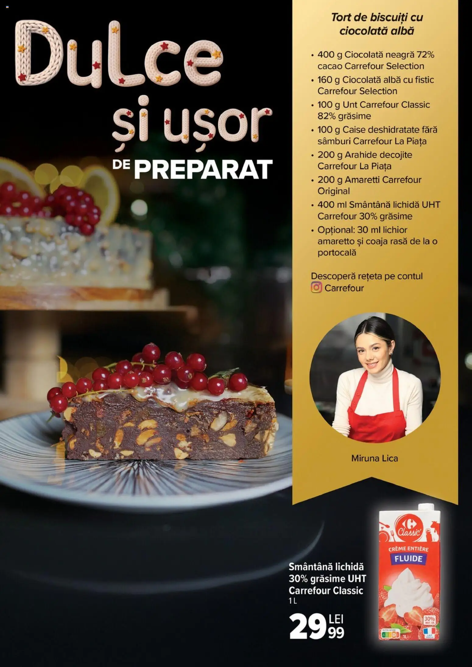 Catalog Carrefour 19 Noiembrie 2025 - 6 Ianuarie 2026 | Pagina 20 | Produse: Arahide, Fistic, Cacao, Ahtapot