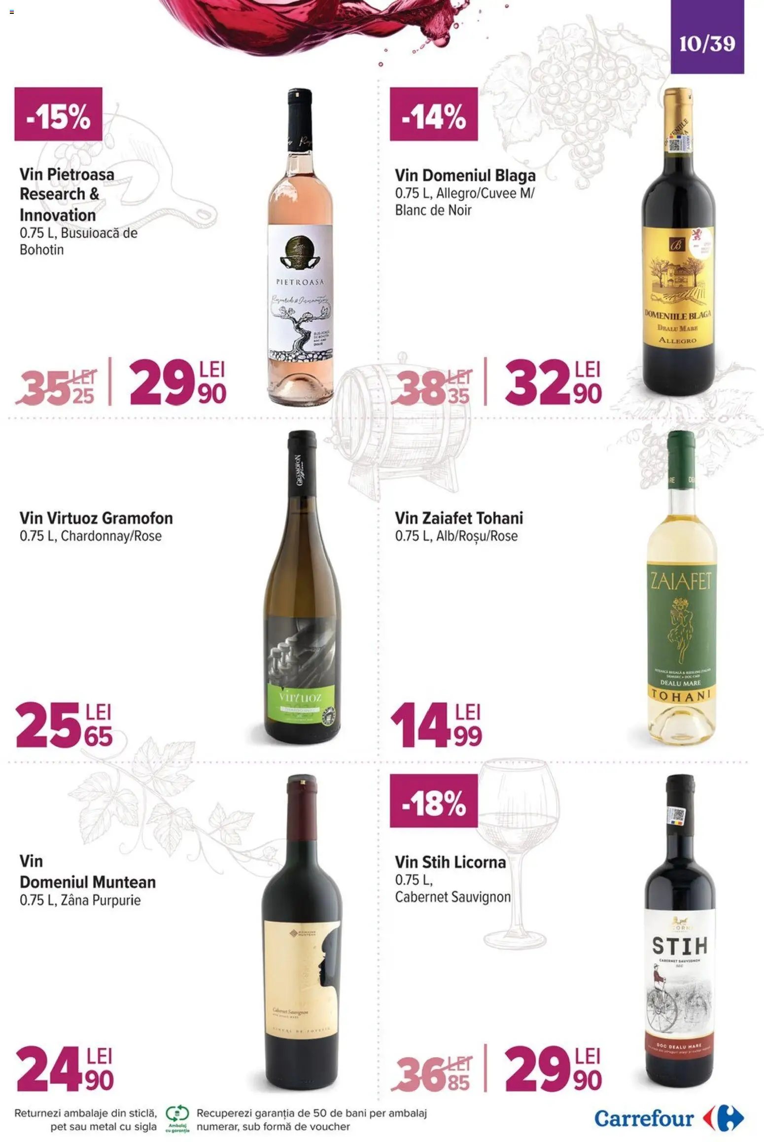 Catalog Carrefour 19 Noiembrie - 1 Decembrie 2025 | Pagina 10 | Produse: Vin