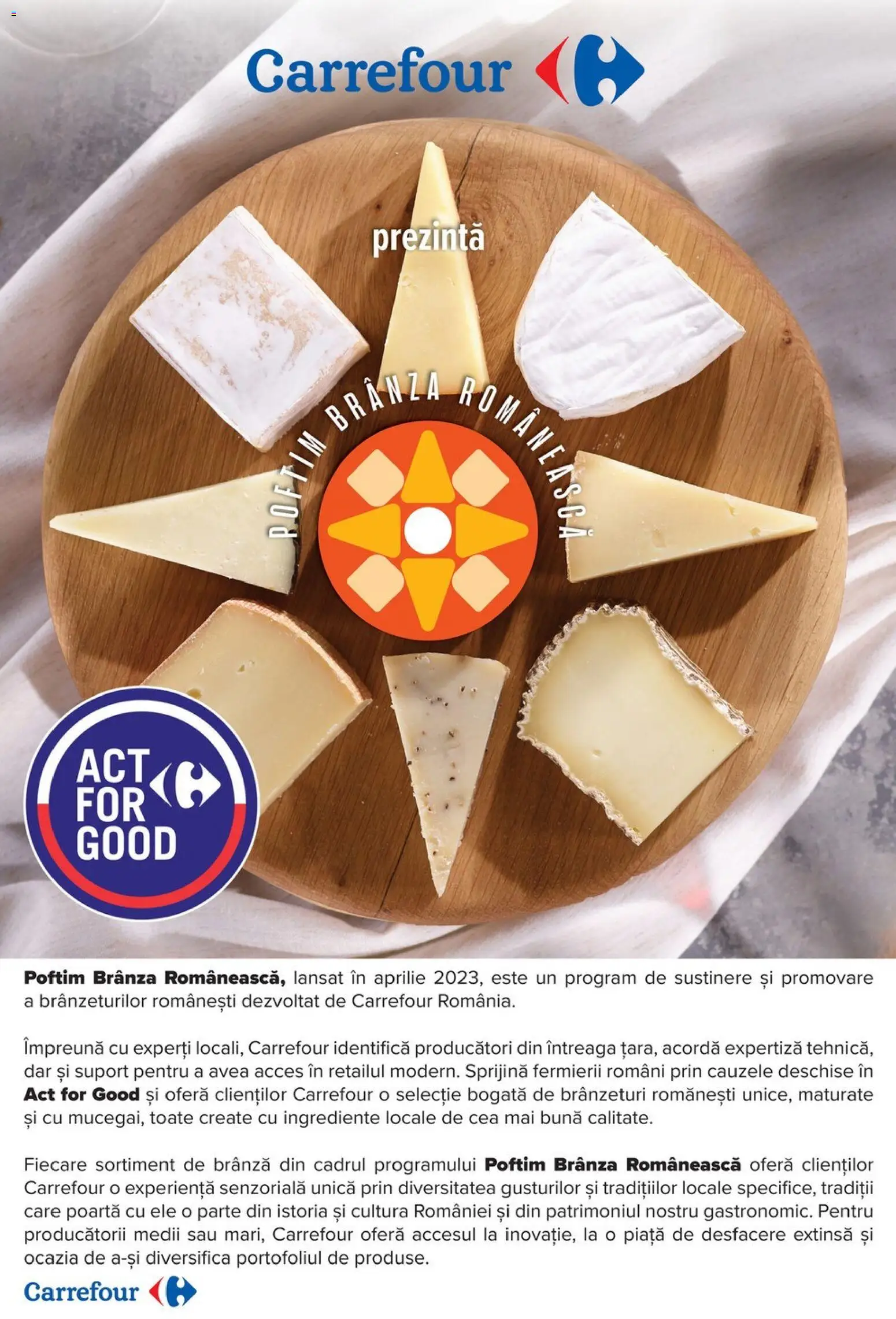 Catalog Carrefour 19 Noiembrie - 1 Decembrie 2025 | Pagina 15 | Produse: Brânză