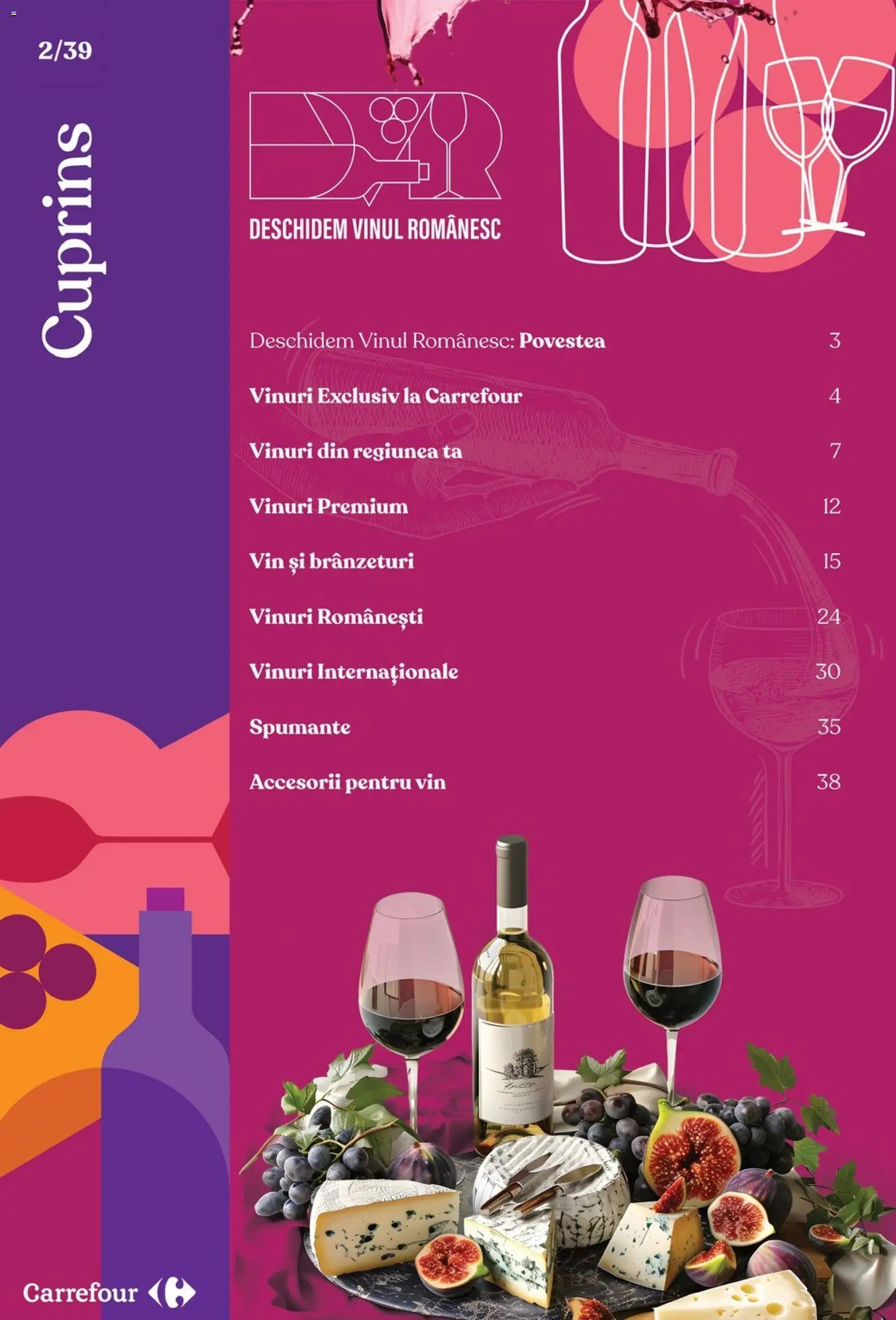 Catalog Carrefour 19 Noiembrie - 1 Decembrie 2025 | Pagina 2 | Produse: Vin