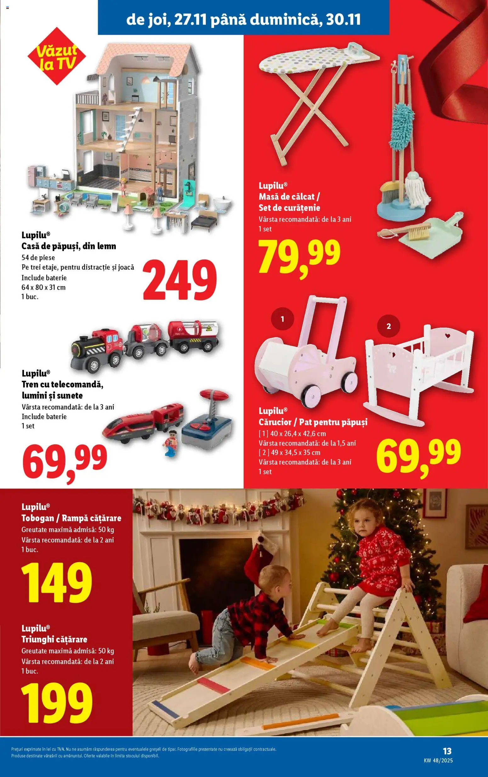 Catalog LIDL 24 - 29 Noiembrie 2025 | Pagina 13 | Produse: Pat, Masă, Baterie, Masă de călcat