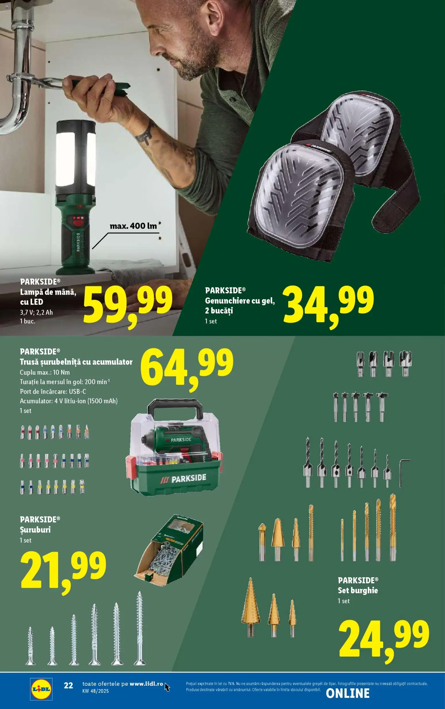 Catalog LIDL 24 - 29 Noiembrie 2025 | Pagina 22 | Produse: Babak, Lampă
