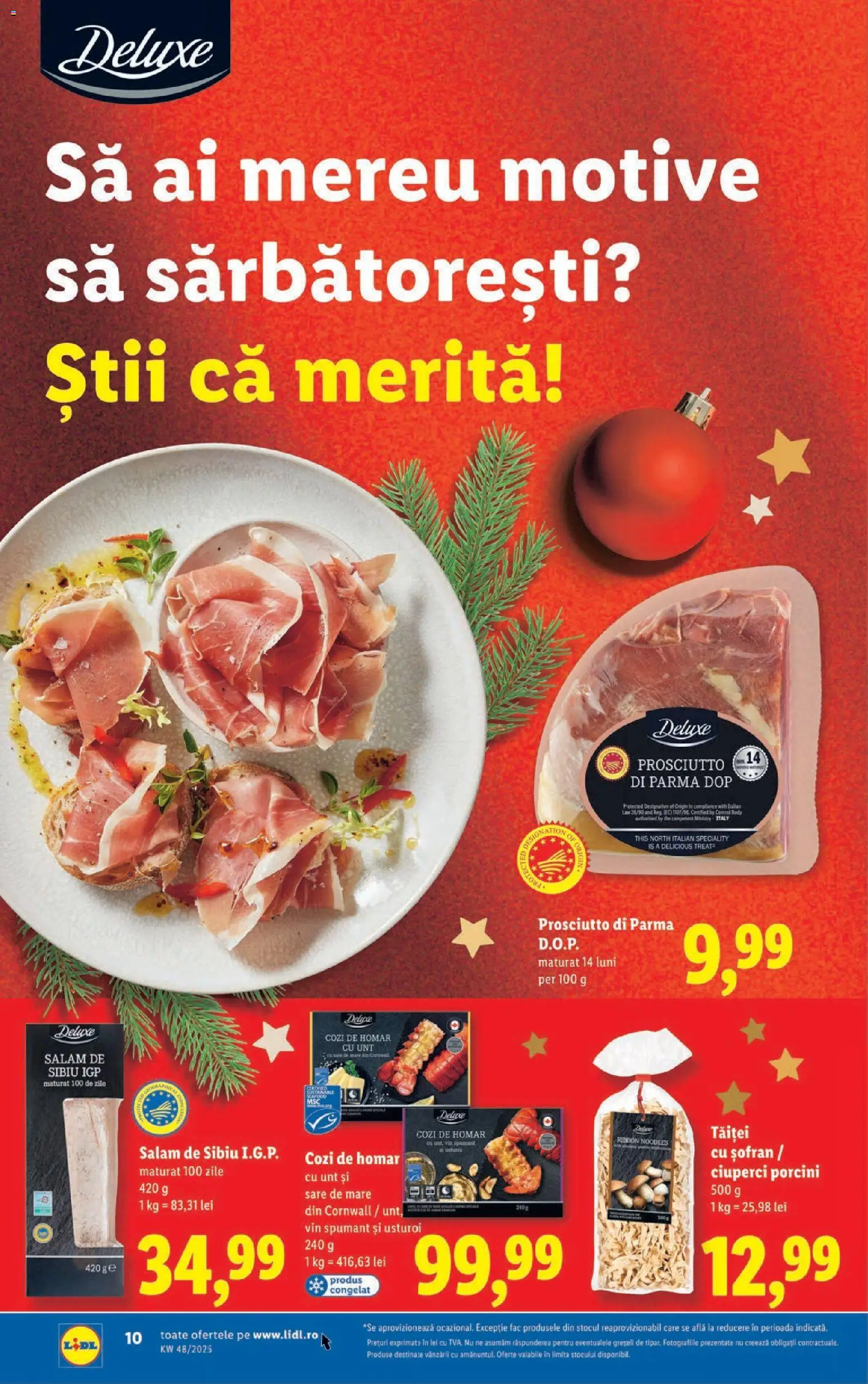 Catalog LIDL 24 - 29 Noiembrie 2025 | Pagina 10 | Produse: Body, Unt, Vin, Sare