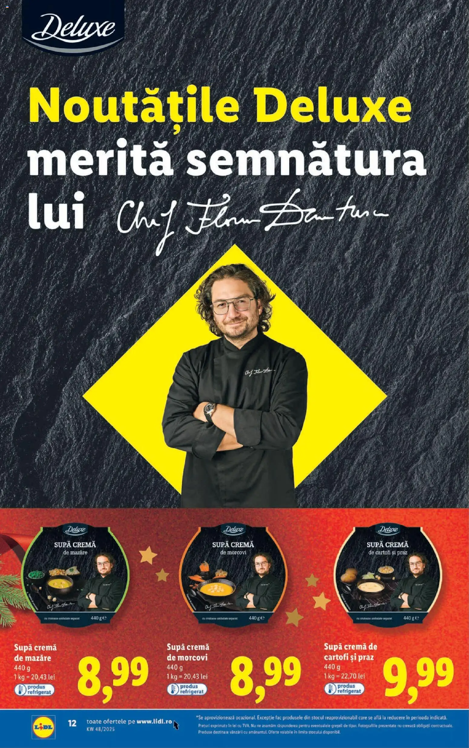 Catalog LIDL 24 - 29 Noiembrie 2025 | Pagina 12 | Produse: Mazăre, Cremă, Morcovi, Cartofi