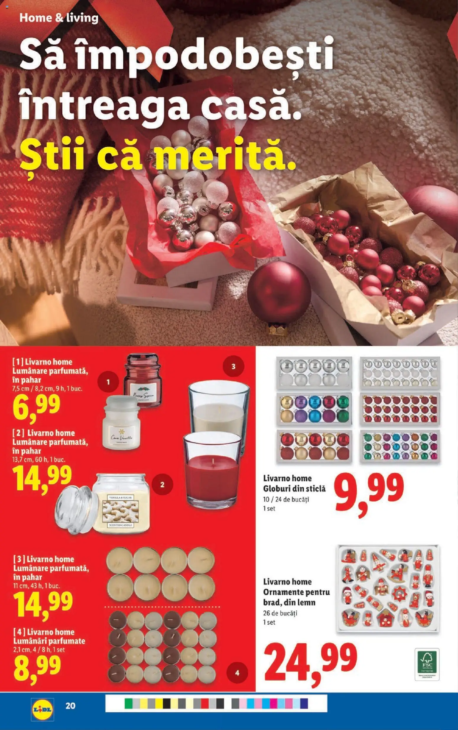 Catalog LIDL 24 - 29 Noiembrie 2025 | Pagina 20 | Produse: Lumânare
