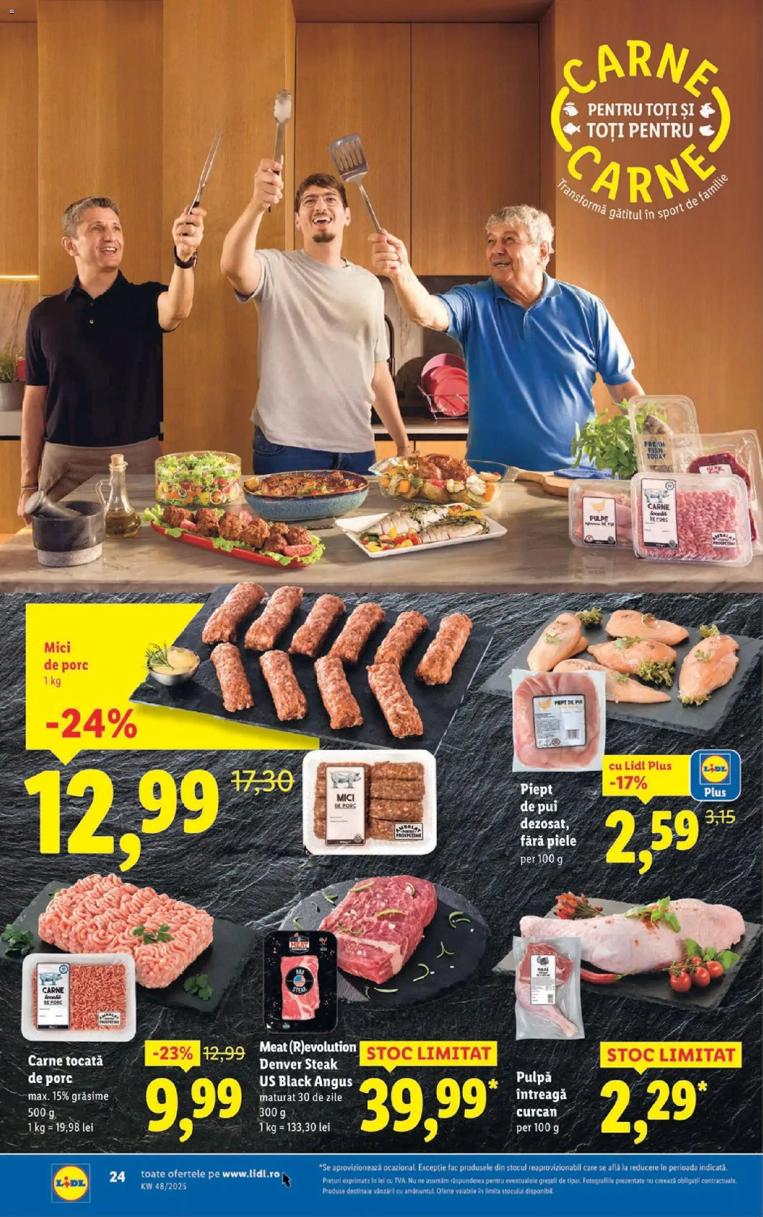 Catalog LIDL 24 - 29 Noiembrie 2025 | Pagina 24 | Produse: Hacıyatmaz Kedi Oyuncağı, Mici, Carne tocată