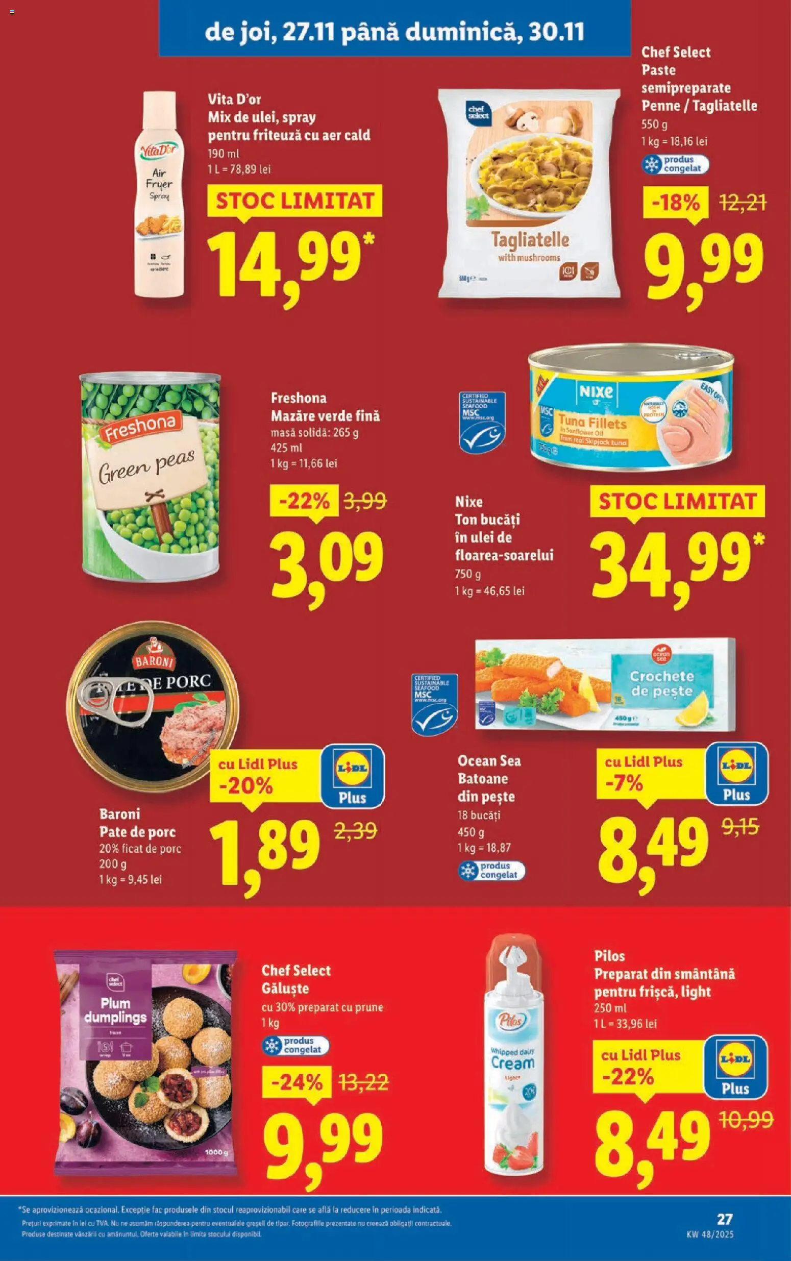 Catalog LIDL 24 - 29 Noiembrie 2025 | Pagina 27 | Produse: Ginseng, Toplar, Pate, Prune