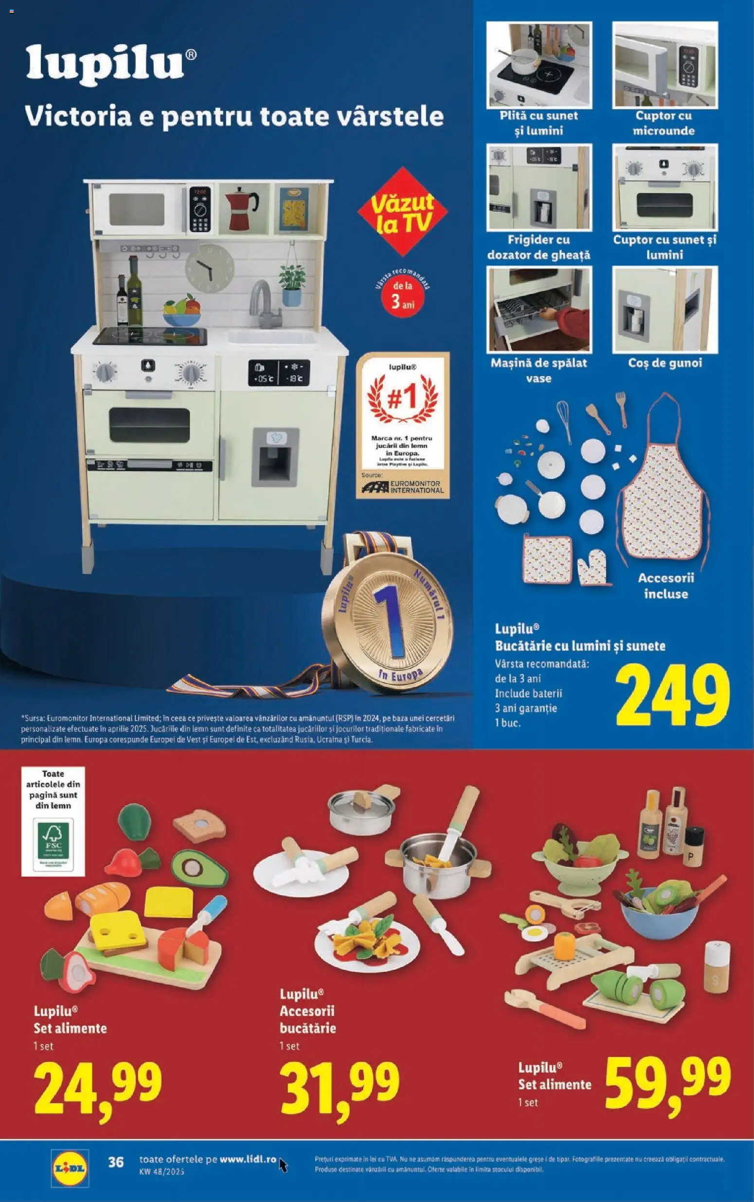 Catalog LIDL 24 - 29 Noiembrie 2025 | Pagina 36 | Produse: Plită, Mașină De Spălat Vase, Accesorii bucătărie, Bucătărie
